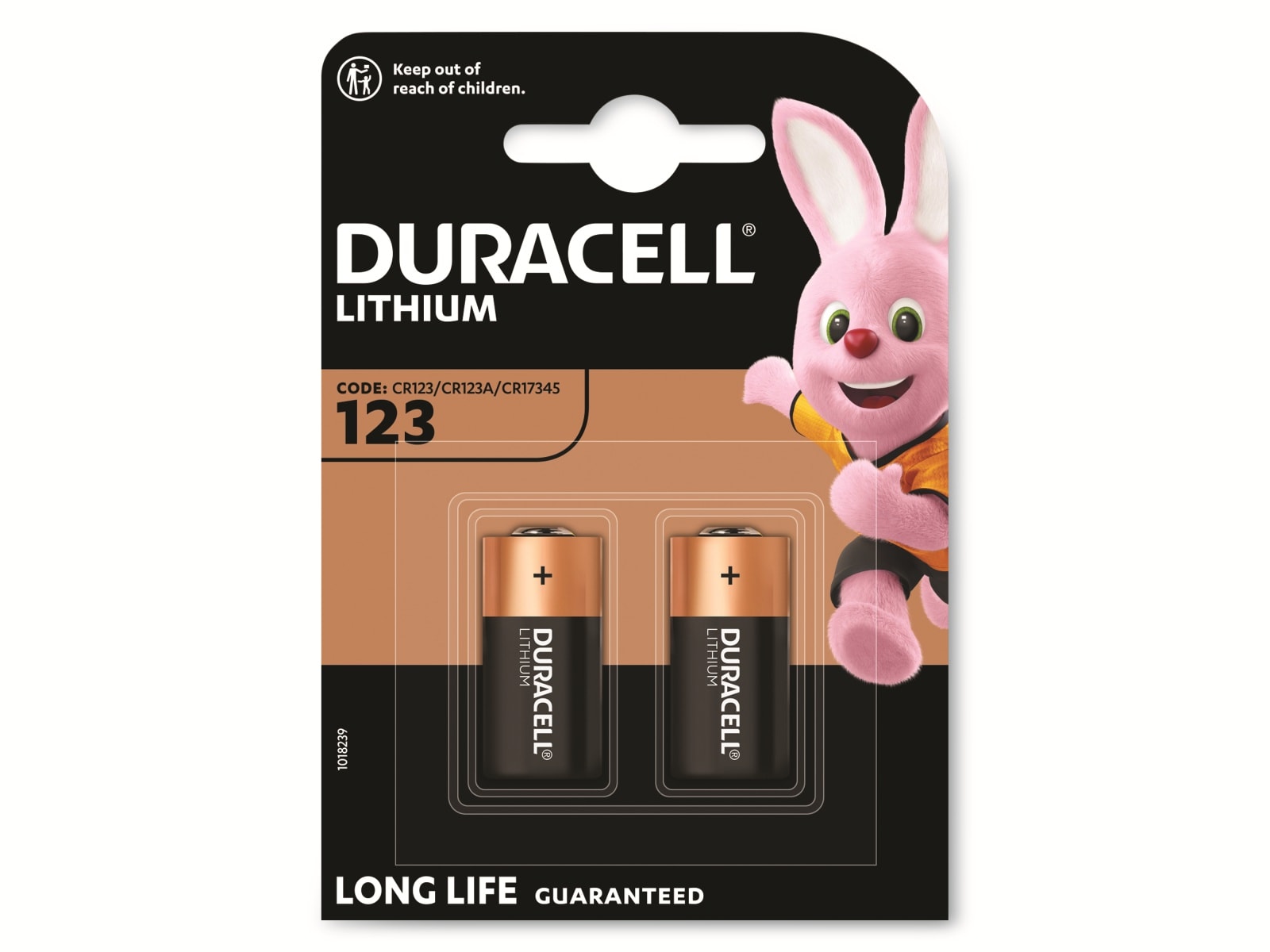DURACELL Lithium-Batterie CR123A, 3V, Ultra Photo, 2 Stück DURACELL Lithium-Batterie CR123A, 3V, Ultra Photo, 2 Stück
