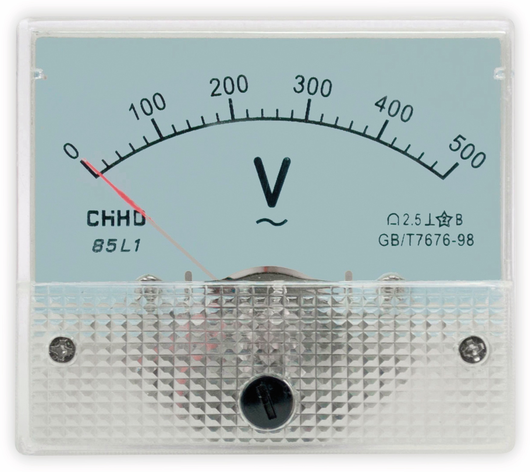 Einbau-Messinstrument, 0...500 V~ Einbau-Messinstrument, 0...500 V~