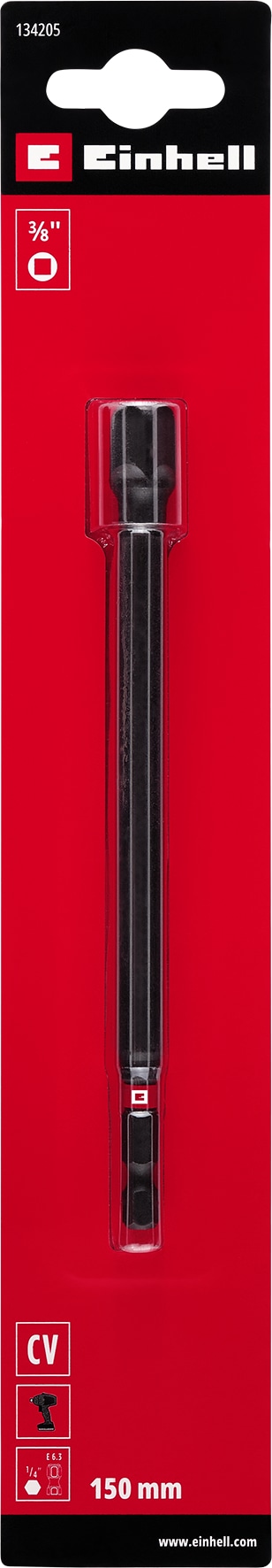 EINHELL Steckschlüssel-Adapter, 134205, 3/8", Impakt, 150 mm EINHELL Steckschlüssel-Adapter, 134205, 3/8", Impakt, 150 mm
