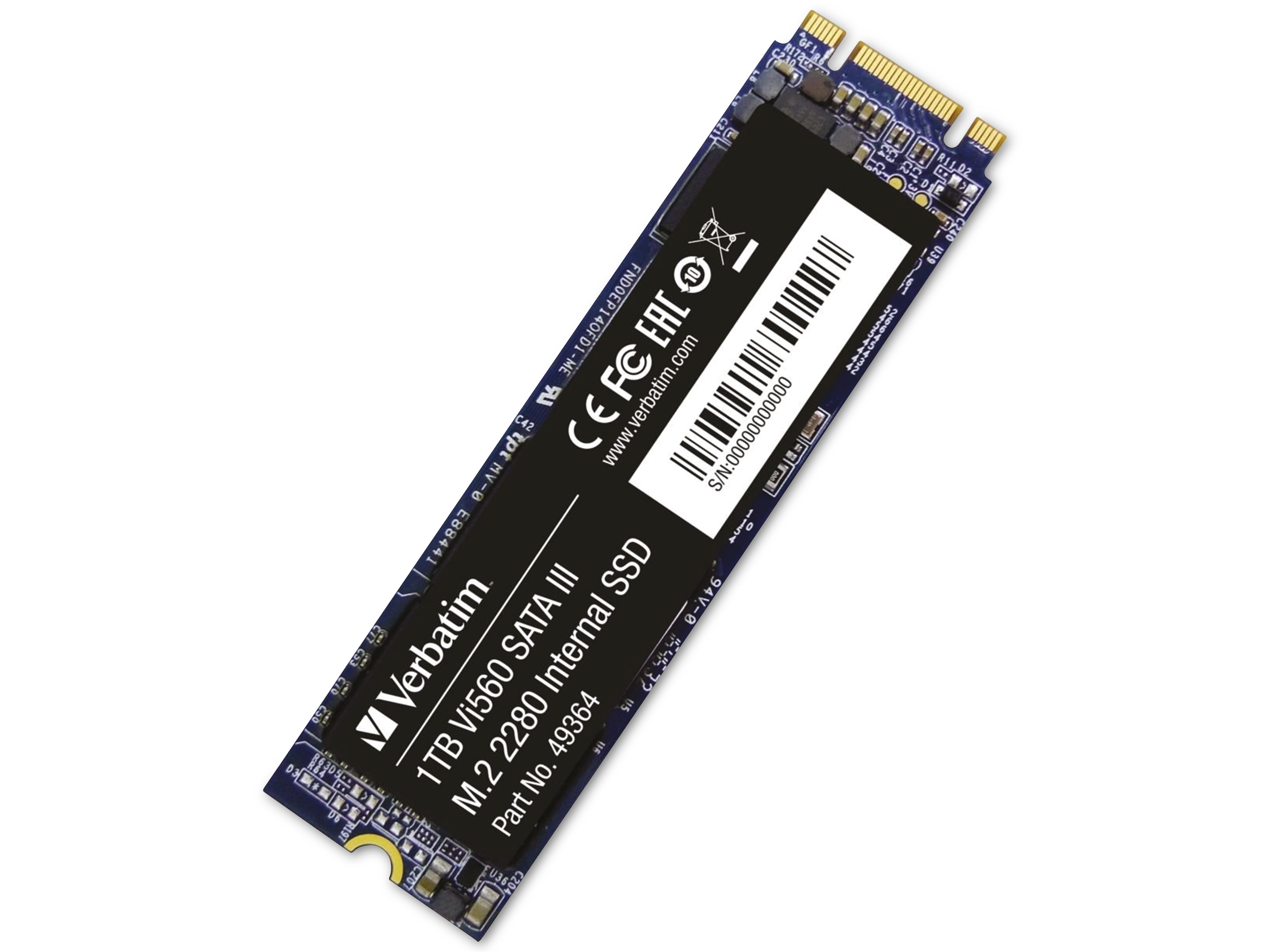 VERBATIM M.2 SSD Vi560, 1 TB VERBATIM M.2 SSD Vi560, 1 TB