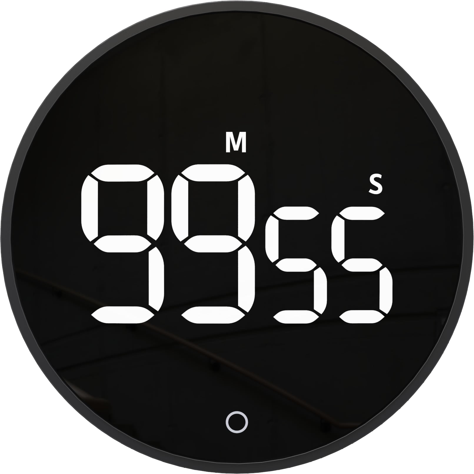 DAYHOME Digitaler Timer/Stoppuhr YT6712-SW, mit Magnet, schwarz DAYHOME Digitaler Timer/Stoppuhr YT6712-SW, mit Magnet, schwarz