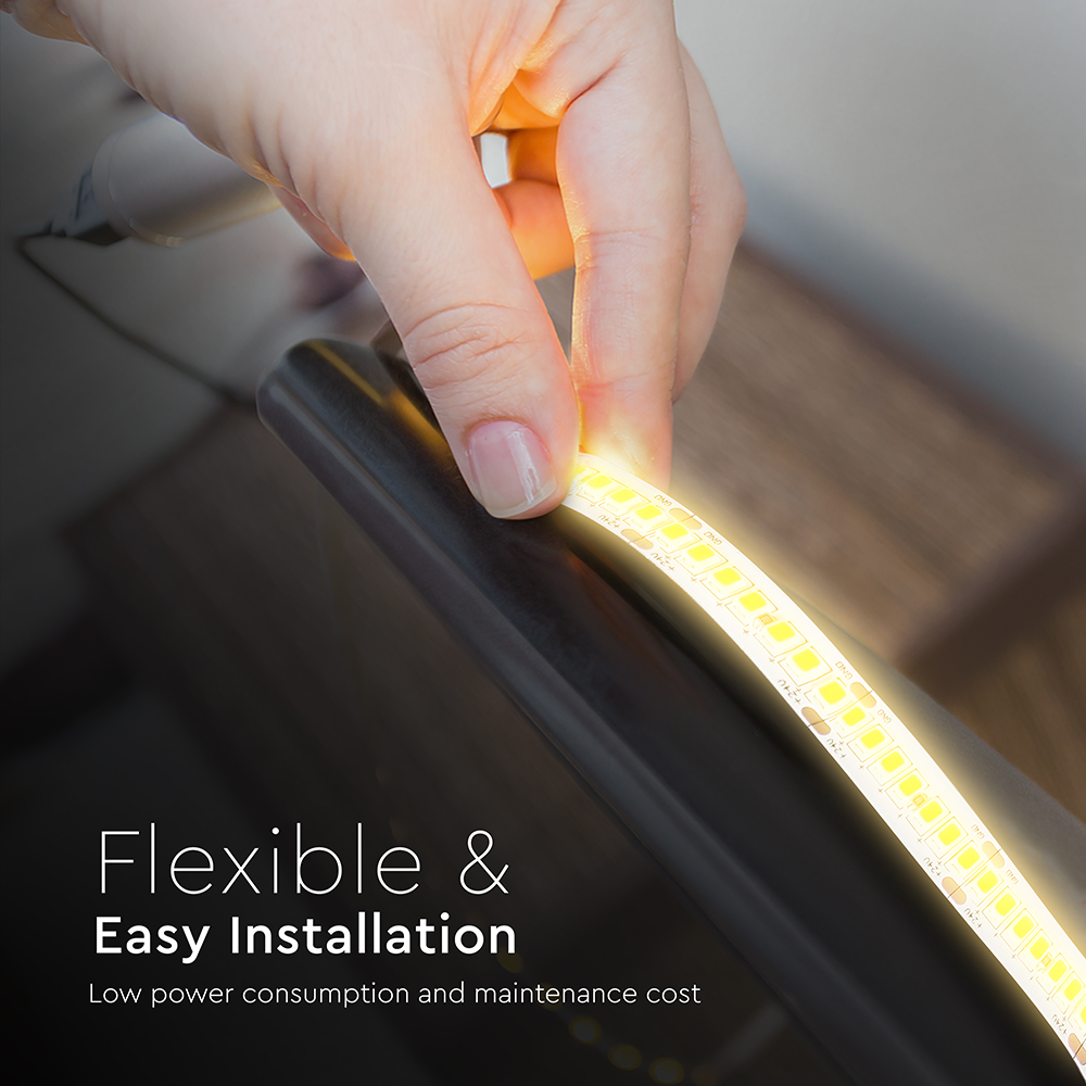 V-TAC LED-Stripe VT-2125996, 180W, EEK: F, 19500lm, 3000K, 120°, 24V, 10m
