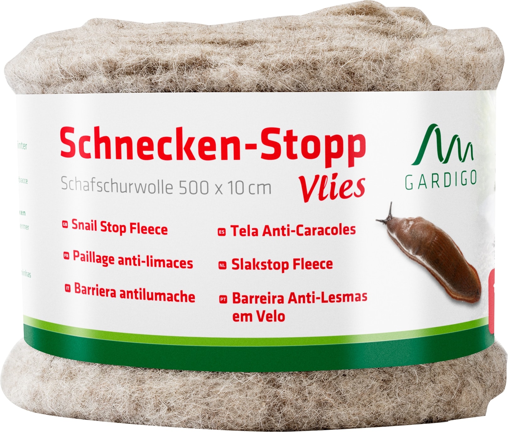 GARDIGO Schnecken-Stopp Vlies, 500x10 cm