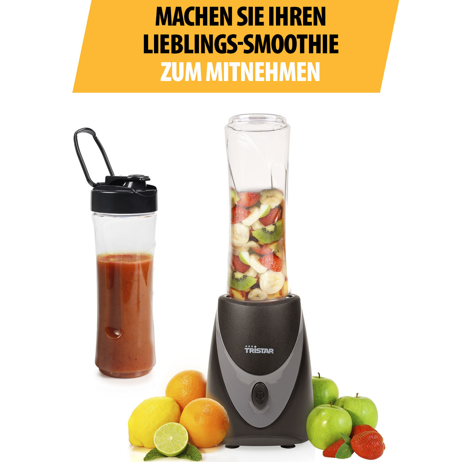 TRISTAR Smoothie Maker BL-4485, 500 ml TRISTAR Smoothie Maker BL-4485, 500 ml