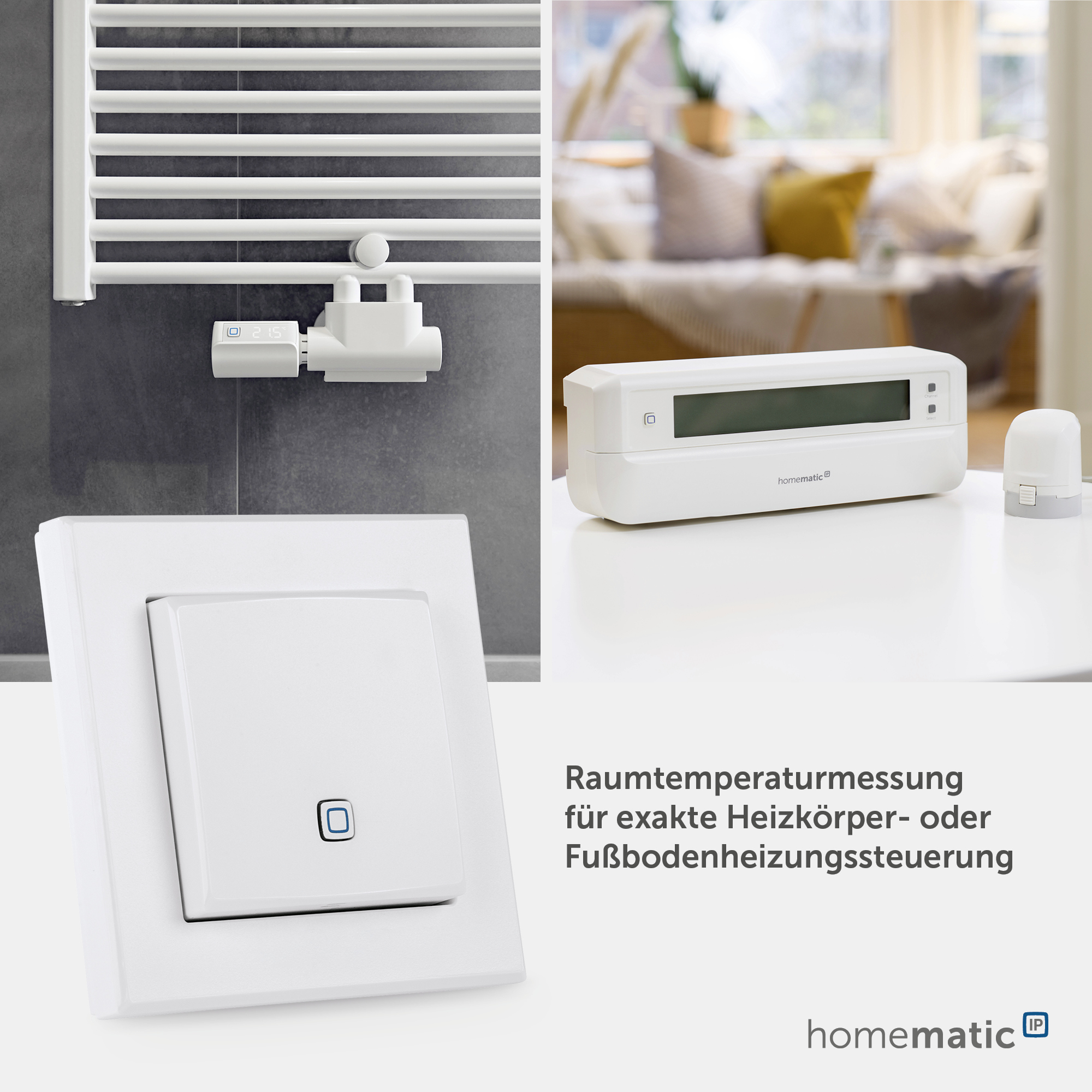 HOMEMATIC IP Smart Home 150181A0, Temp. und Luftfeucht. Sensor HOMEMATIC IP Smart Home 150181A0, Temp. und Luftfeucht. Sensor