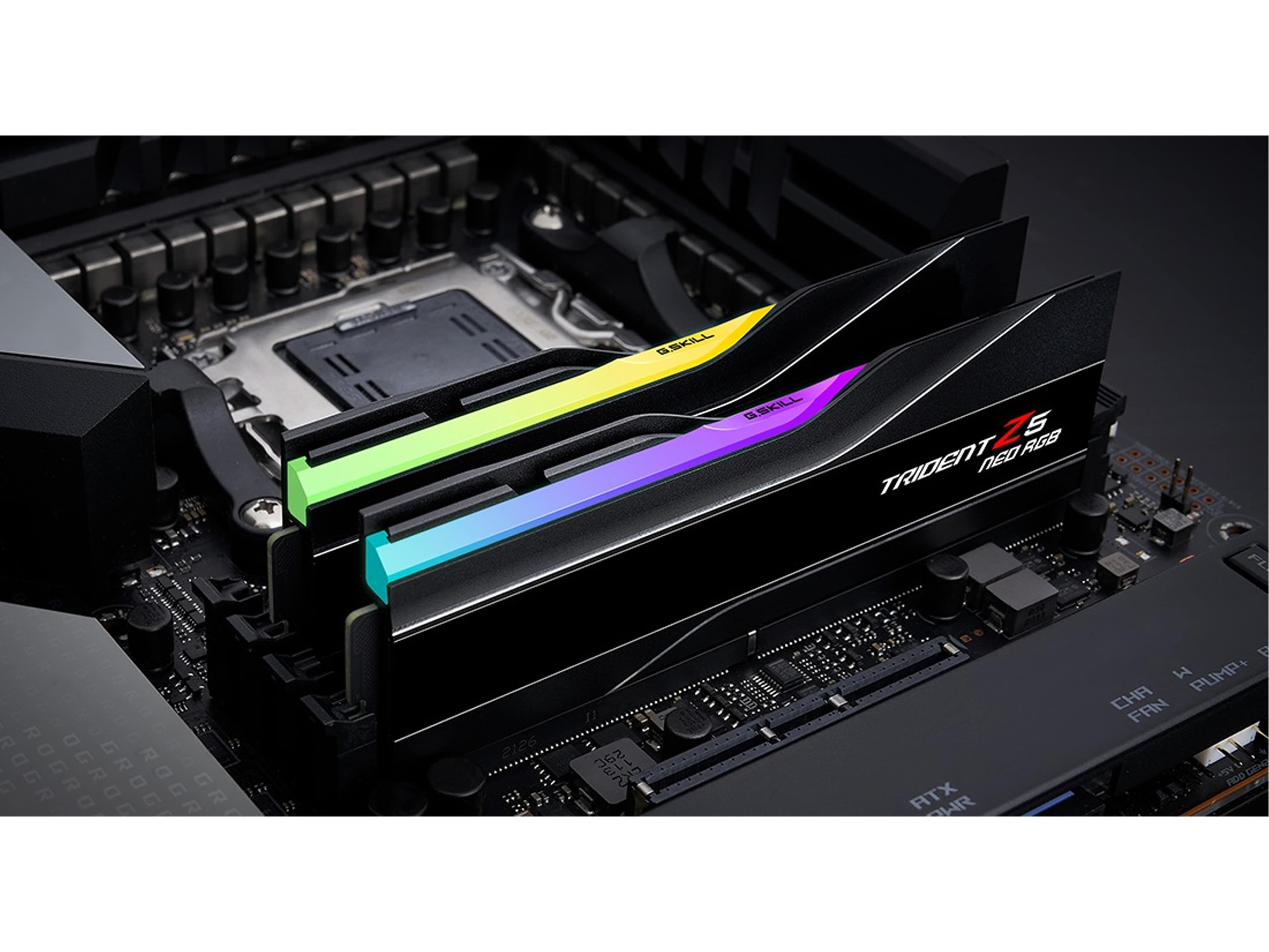 GSKILL Arbeitsspeicher Trident Z5 Neo RGB F5-6000J3038F16GX2-TZ5NR 2x 16GB GSKILL Arbeitsspeicher Trident Z5 Neo RGB F5-6000J3038F16GX2-TZ5NR 2x 16GB