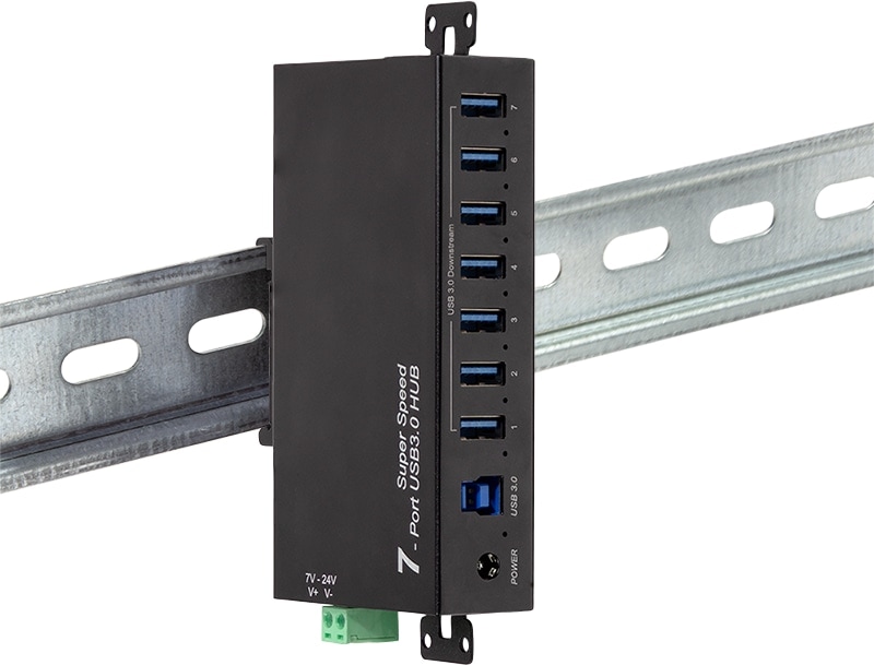 LOGILINK USB-Hub UA0444 7-Port Industrie LOGILINK USB-Hub UA0444 7-Port Industrie