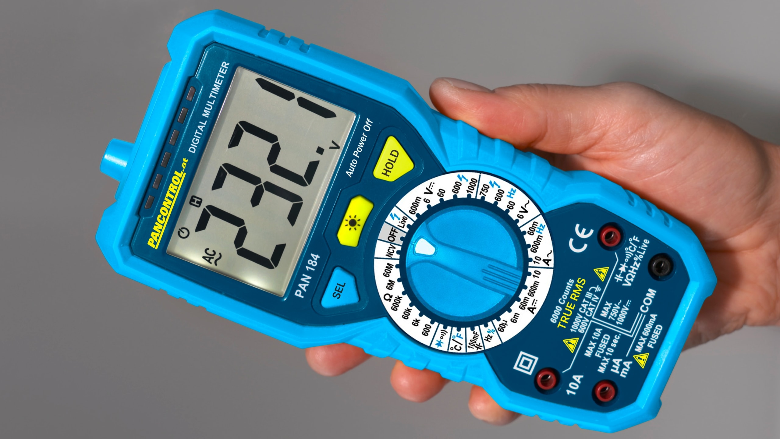 PANCONTROL True-RMS Multimeter PAN 184 PANCONTROL True-RMS Multimeter PAN 184