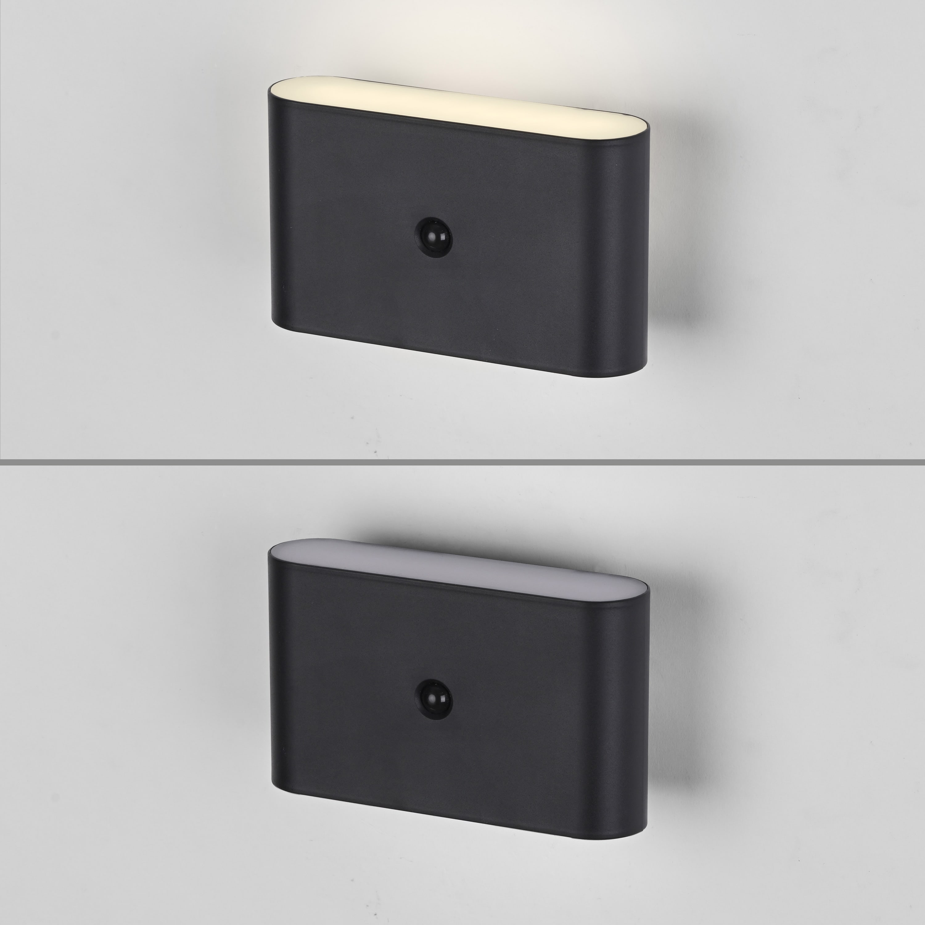 JUST LIGHT LED-Akku-Wandleuchte 19475-18, 3W, 3000K, 330lm, warmweiß, IP44, schwarz JUST LIGHT LED-Akku-Wandleuchte 19475-18, 3W, 3000K, 330lm, warmweiß, IP44, schwarz