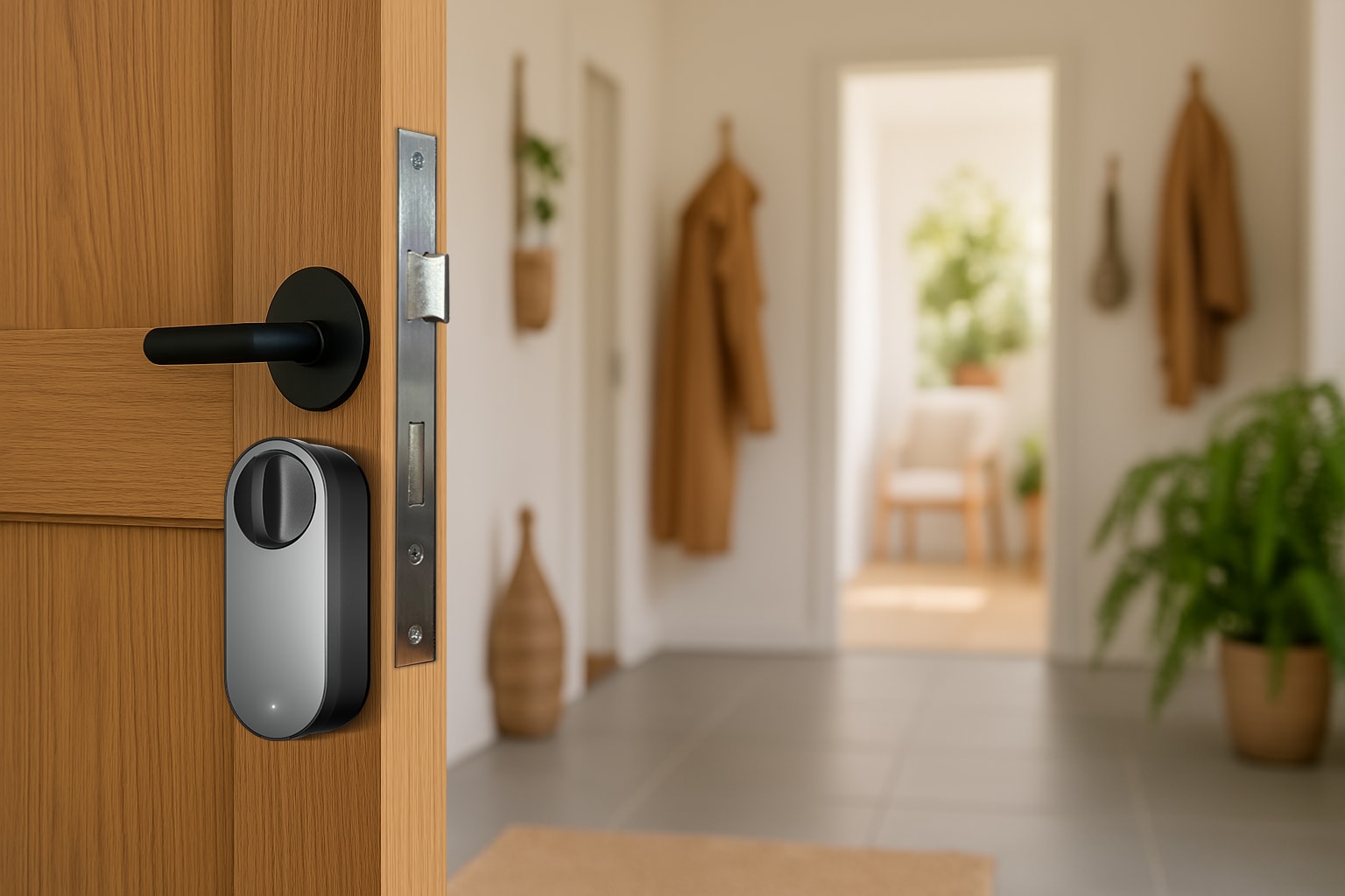 AQARA Türschloss Smart Lock U200 Lite EL-D03D, schwarz AQARA Türschloss Smart Lock U200 Lite EL-D03D, schwarz