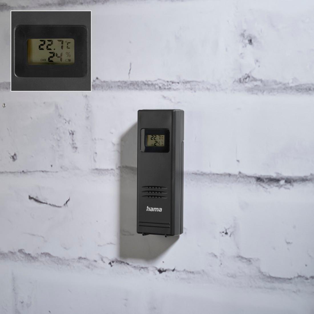 HAMA Wetterstation "Premium", mit LED-Farbdisplay und LED-Ladefunktion HAMA Wetterstation "Premium", mit LED-Farbdisplay und LED-Ladefunktion
