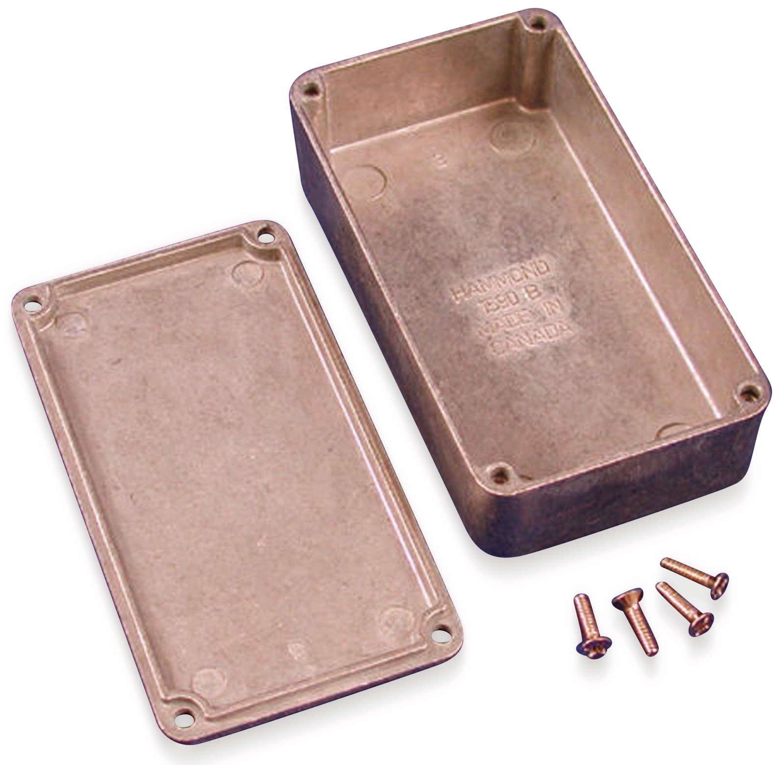 HAMMOND Aluminium-Gehäuse, 1590B, 111,5x59,5x31 mm HAMMOND Aluminium-Gehäuse, 1590B, 111,5x59,5x31 mm
