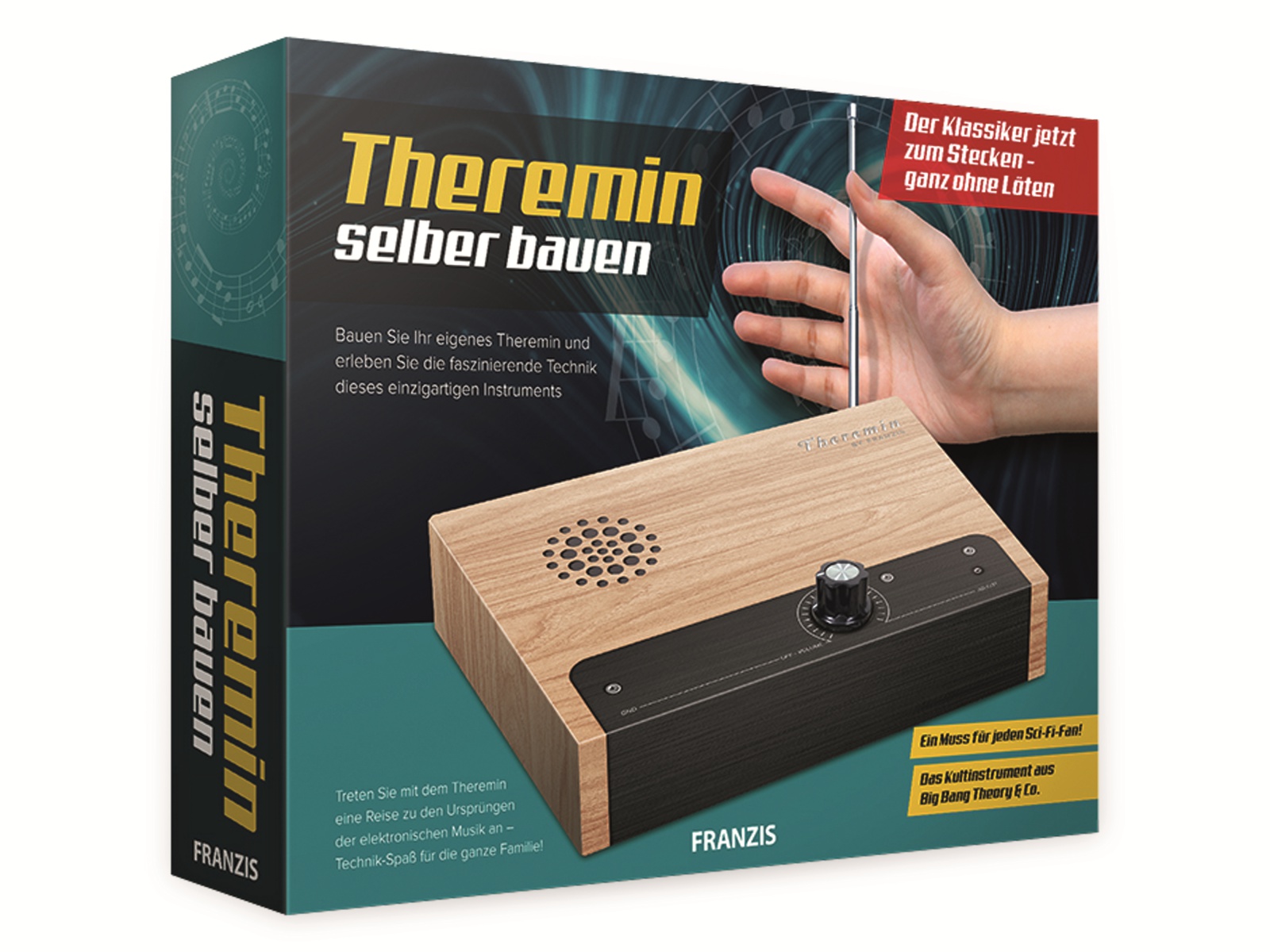 FRANZIS Bausatz, 67105, Theremin selber bauen FRANZIS Bausatz, 67105, Theremin selber bauen