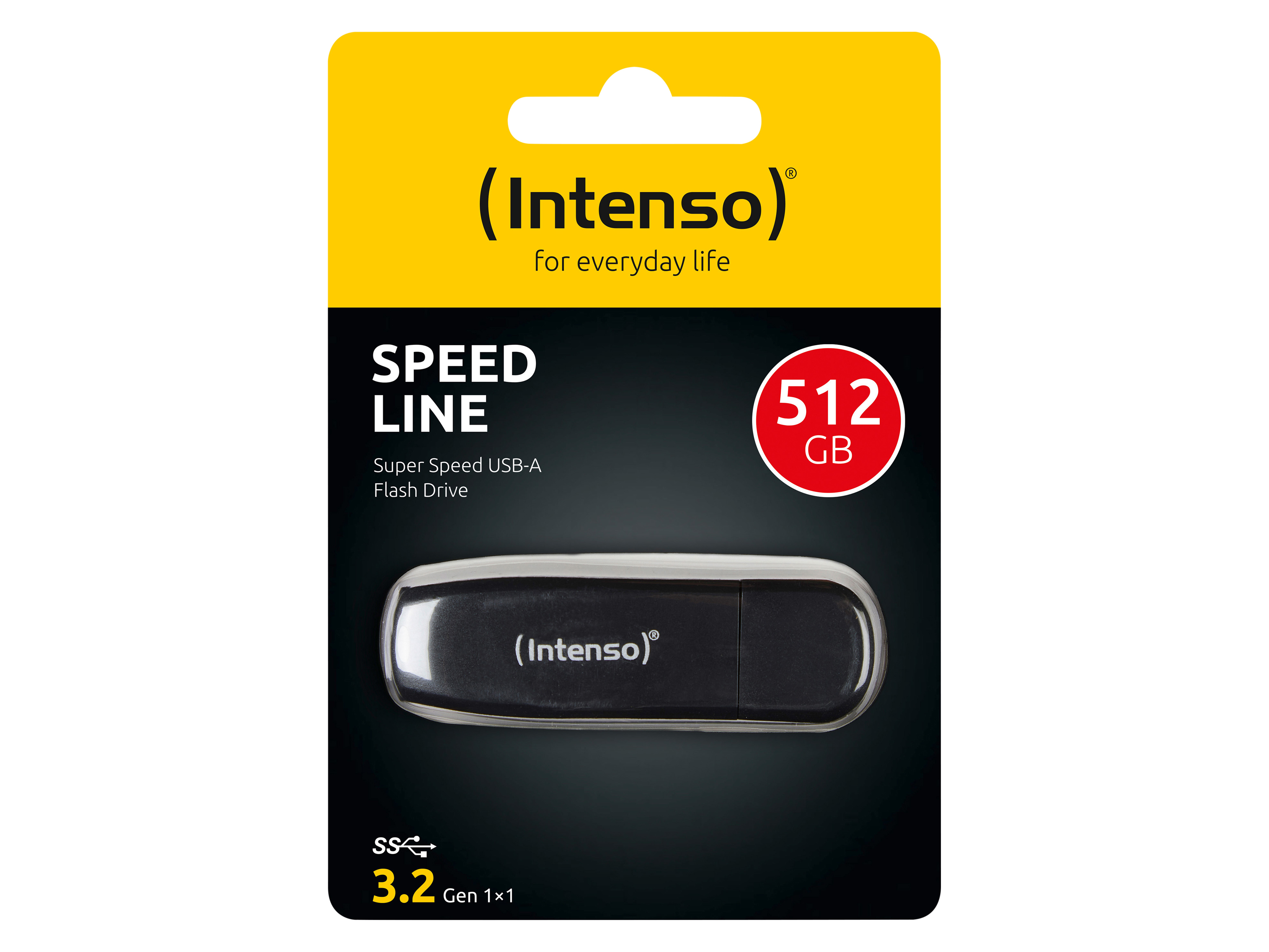 INTENSO USB-Stick Speed Line 3533495 USB 3.2 128GB 2er Pack INTENSO USB 3.2 Speicherstick Speed Line, 128 GB 2er Pack
