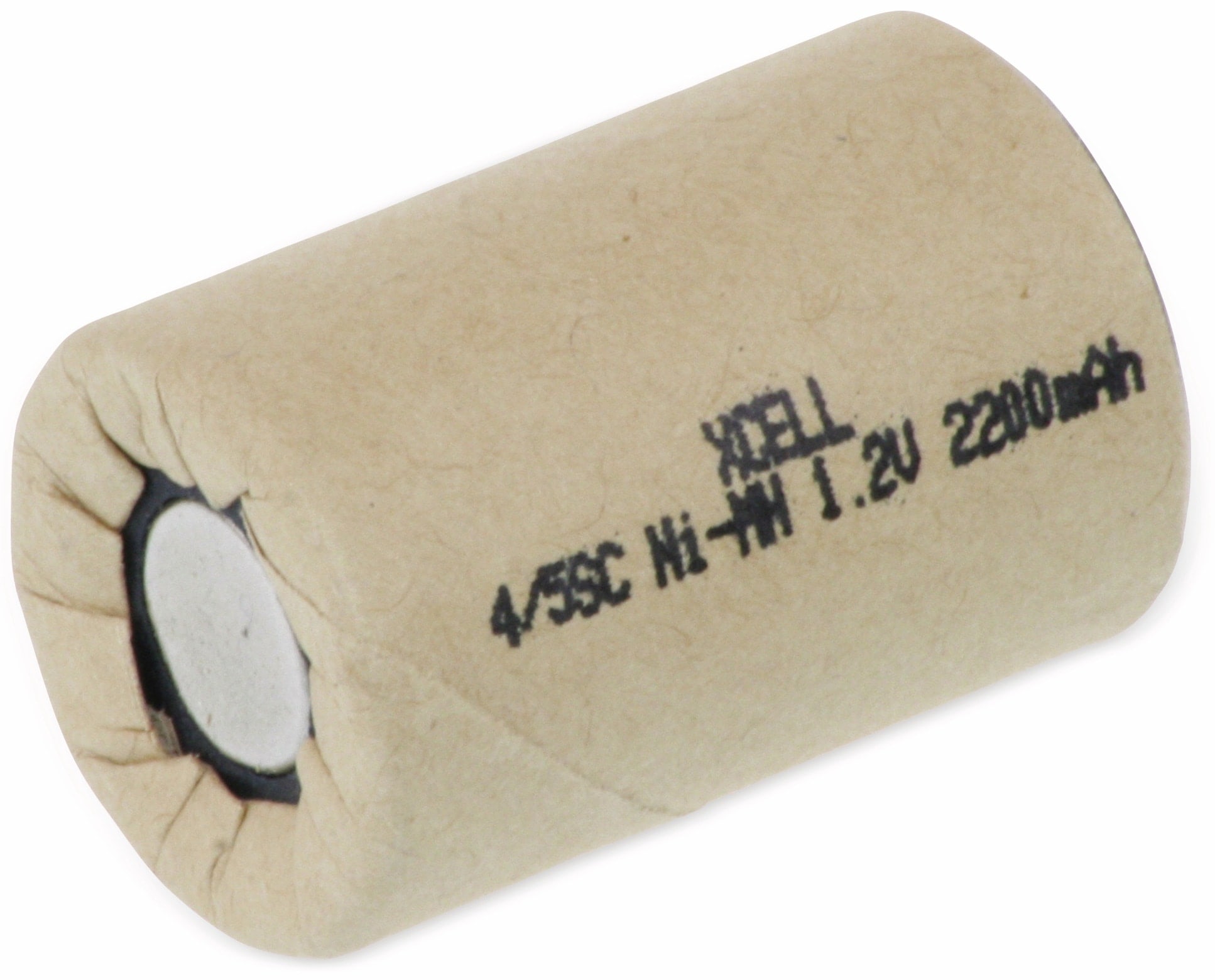 XCELL NiMH-Sub-C-Zelle-Akku Pappmantel, 1,2V-/2200mAh, 34x22,5mm XCELL NiMH-Sub-C-Zelle-Akku Pappmantel, 1,2V-/2200mAh, 34x22,5mm