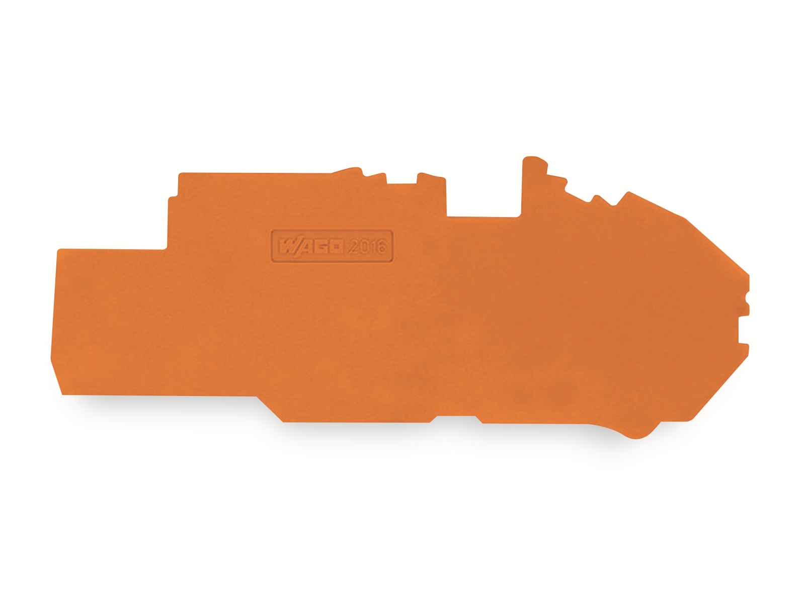 WAGO Abschluss- und Zwischenplatte, 2016-7792, orange WAGO Abschluss- und Zwischenplatte, 2016-7792, orange