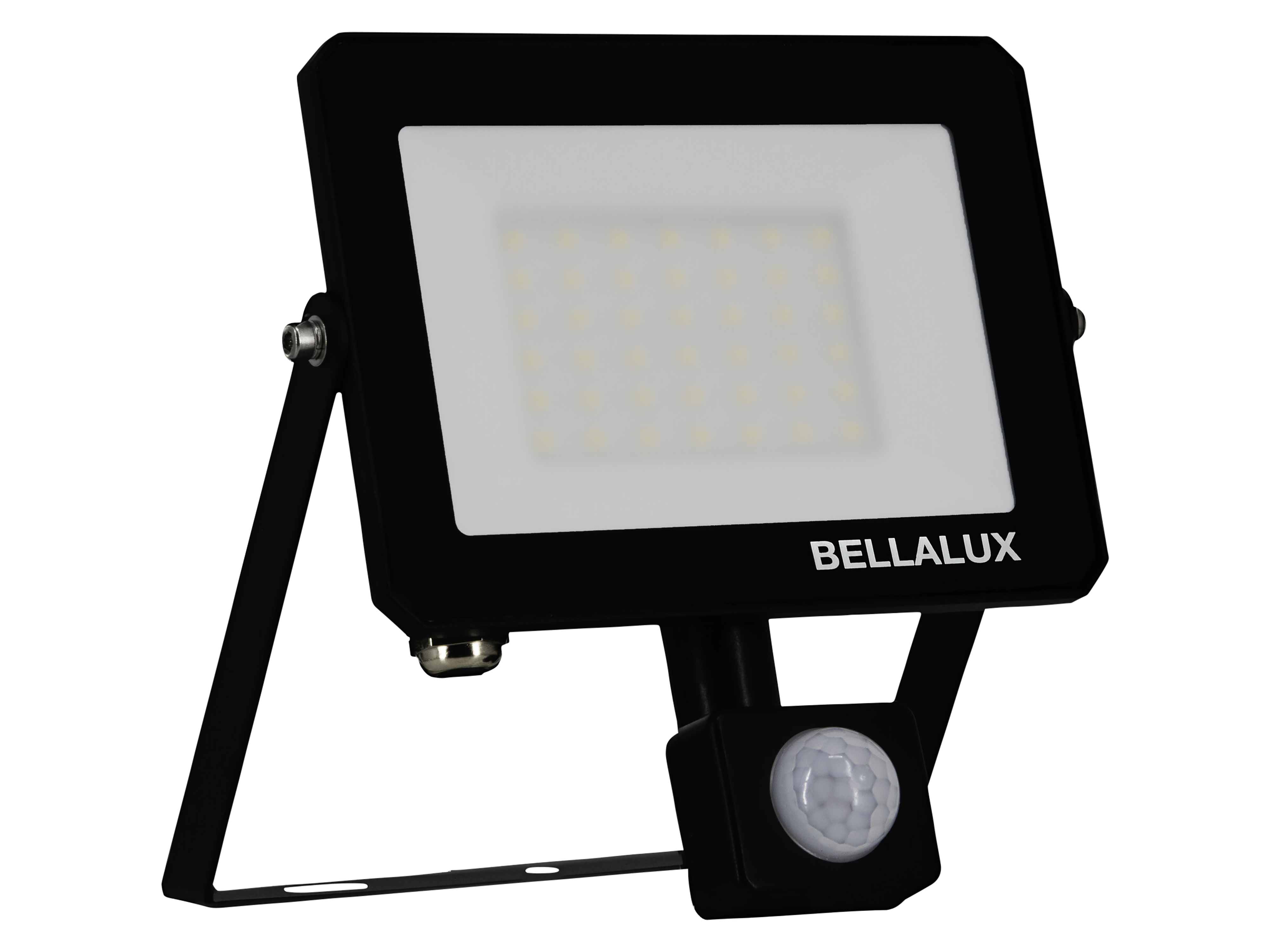 BELLALUX LED-Fluter, 30W, 4000K, 2700lm, neutralweiß, IP65, mit Bewegungsmelder, schwarz BELLALUX LED-Fluter, 30W, 4000K, 2700lm, neutralweiß, IP65, mit Bewegungsmelder, schwarz