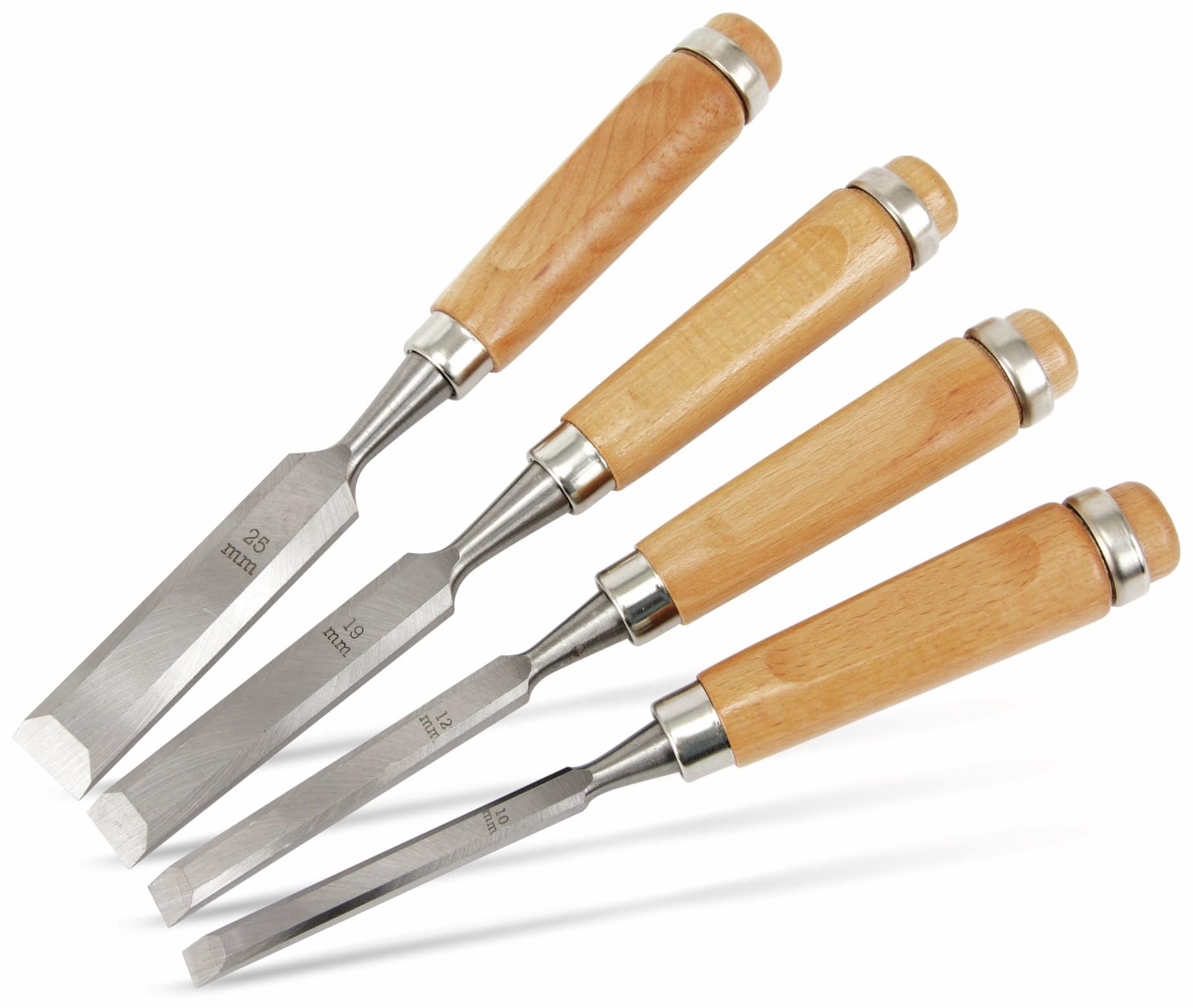 MASTERPROOF Stechbeitel-Satz, 4-teilig, nach DIN 5154 MASTERPROOF Stechbeitel-Satz, 4-teilig, nach DIN 5154