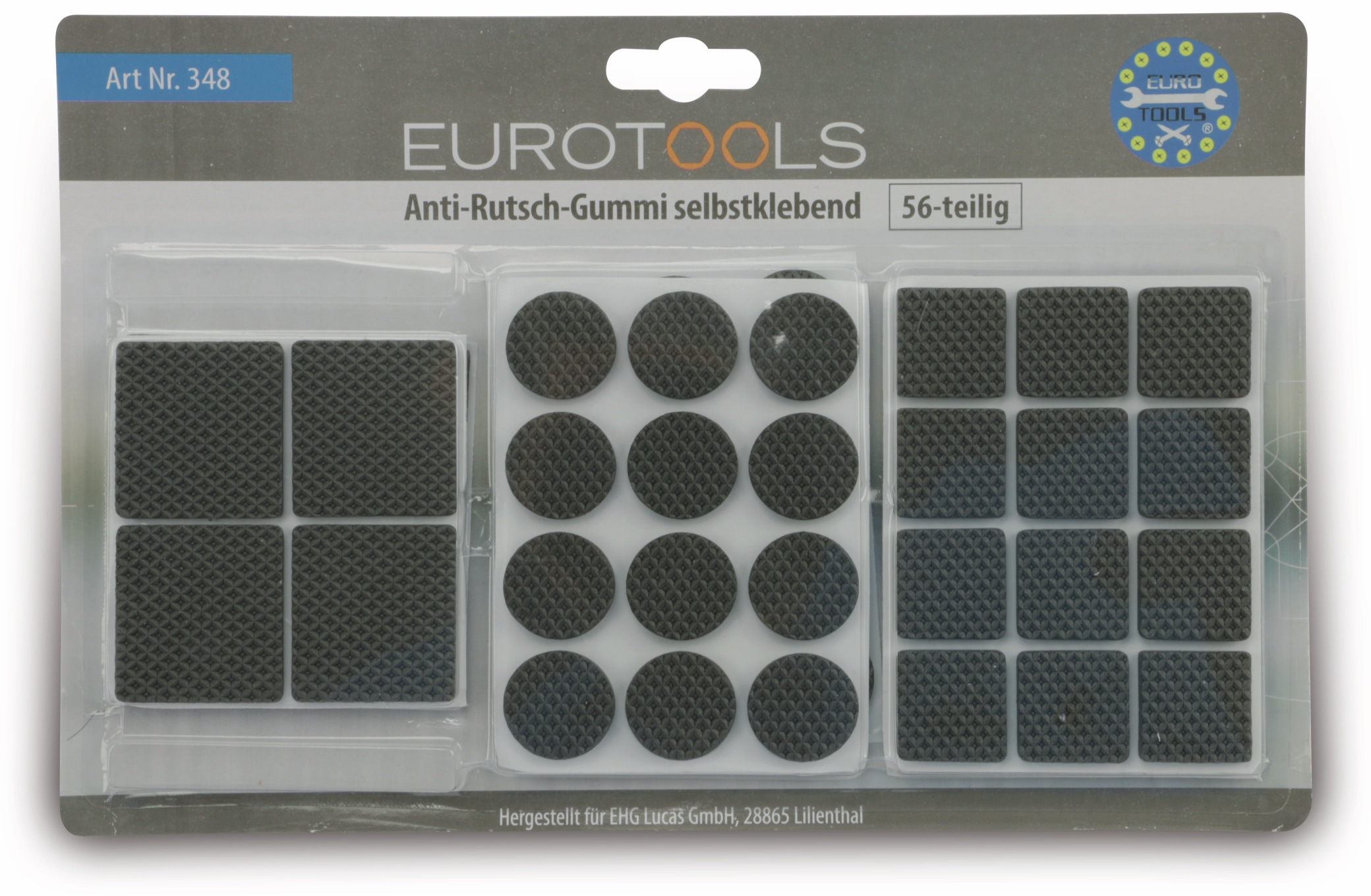 EUROTOOLS Möbelgleiter-Set 348-NBFR, 56-teilig EUROTOOLS Möbelgleiter-Set 348-NBFR, 56-teilig