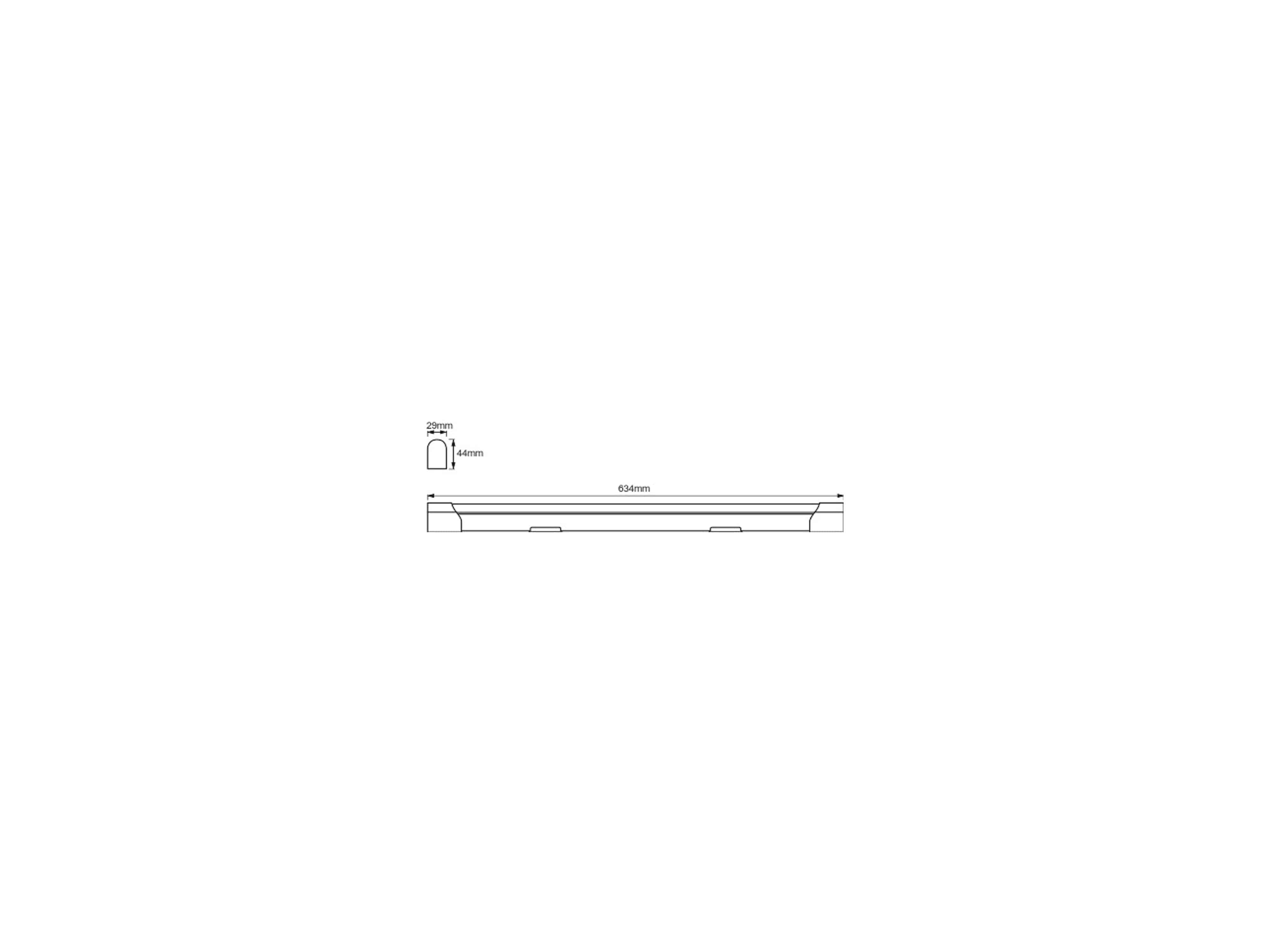 OSRAM LED-Lichtleiste, 10 W, 1000 lm, 4000 K, IP20, neutralweiß, 0,60m OSRAM LED-Lichtleiste, 10 W, 1000 lm, 4000 K, IP20, neutralweiß, 0,60m