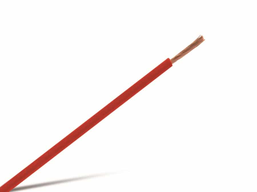 RAUTRONIC Litze H07V-K 2,5 mm², 10 m, rot