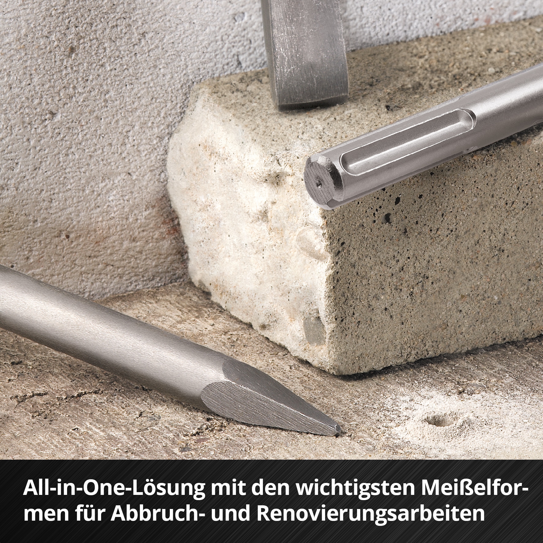 EINHELL SDS-Max Meißel-Set 190110, 400 mm, 3-teilig EINHELL SDS-Max Meißel-Set 190110, 400 mm, 3-teilig