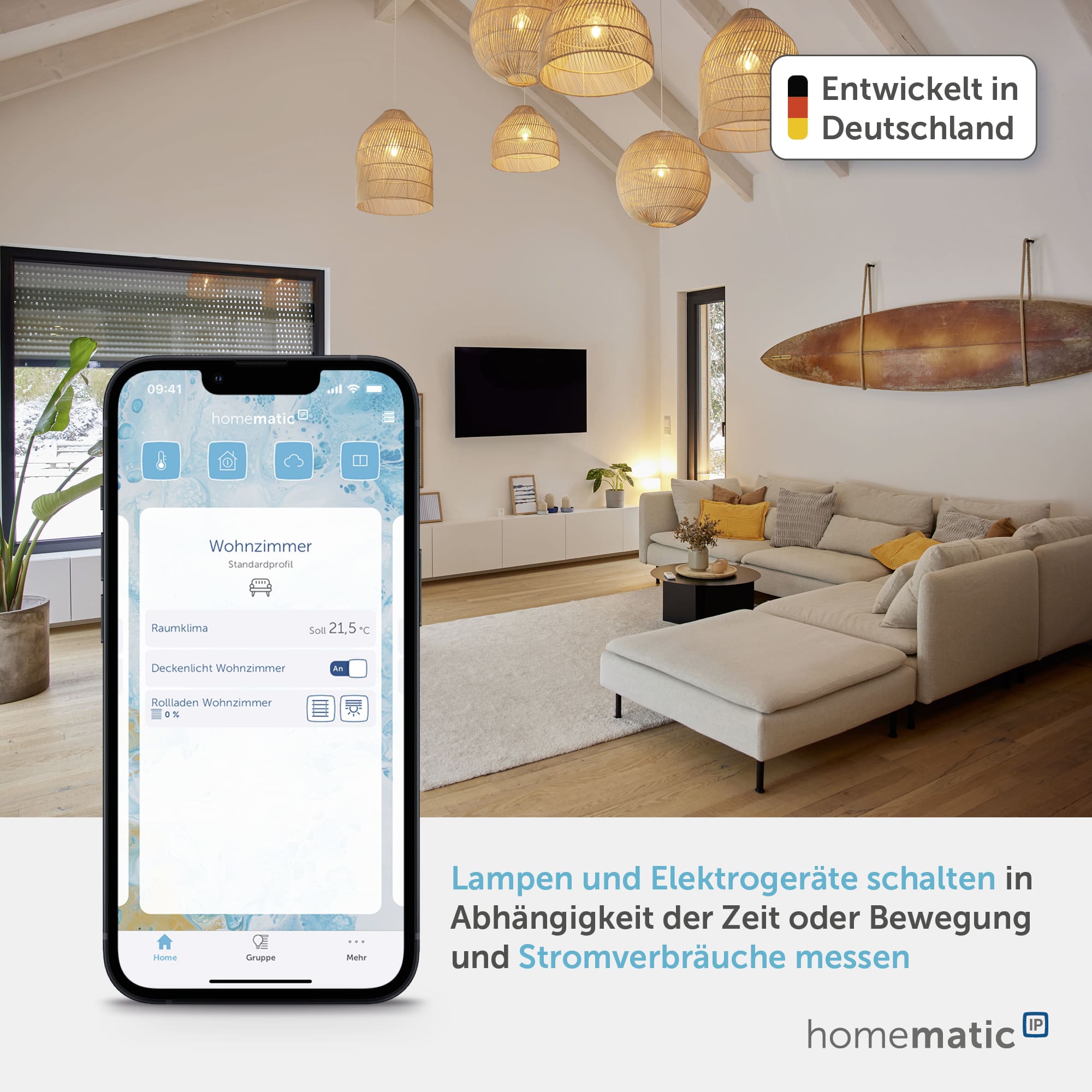 HOMEMATIC IP Smart Home 142721A0 Schalt-Mess-Aktor, 5 A, Unterputz HOMEMATIC IP Smart Home 142721A0 Schalt-Mess-Aktor, 5 A, Unterputz