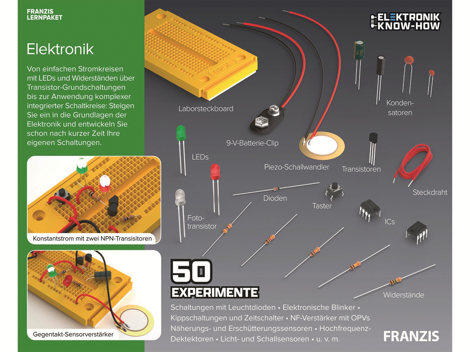 FRANZIS Lernpaket Elektronik FRANZIS Lernpaket Elektronik