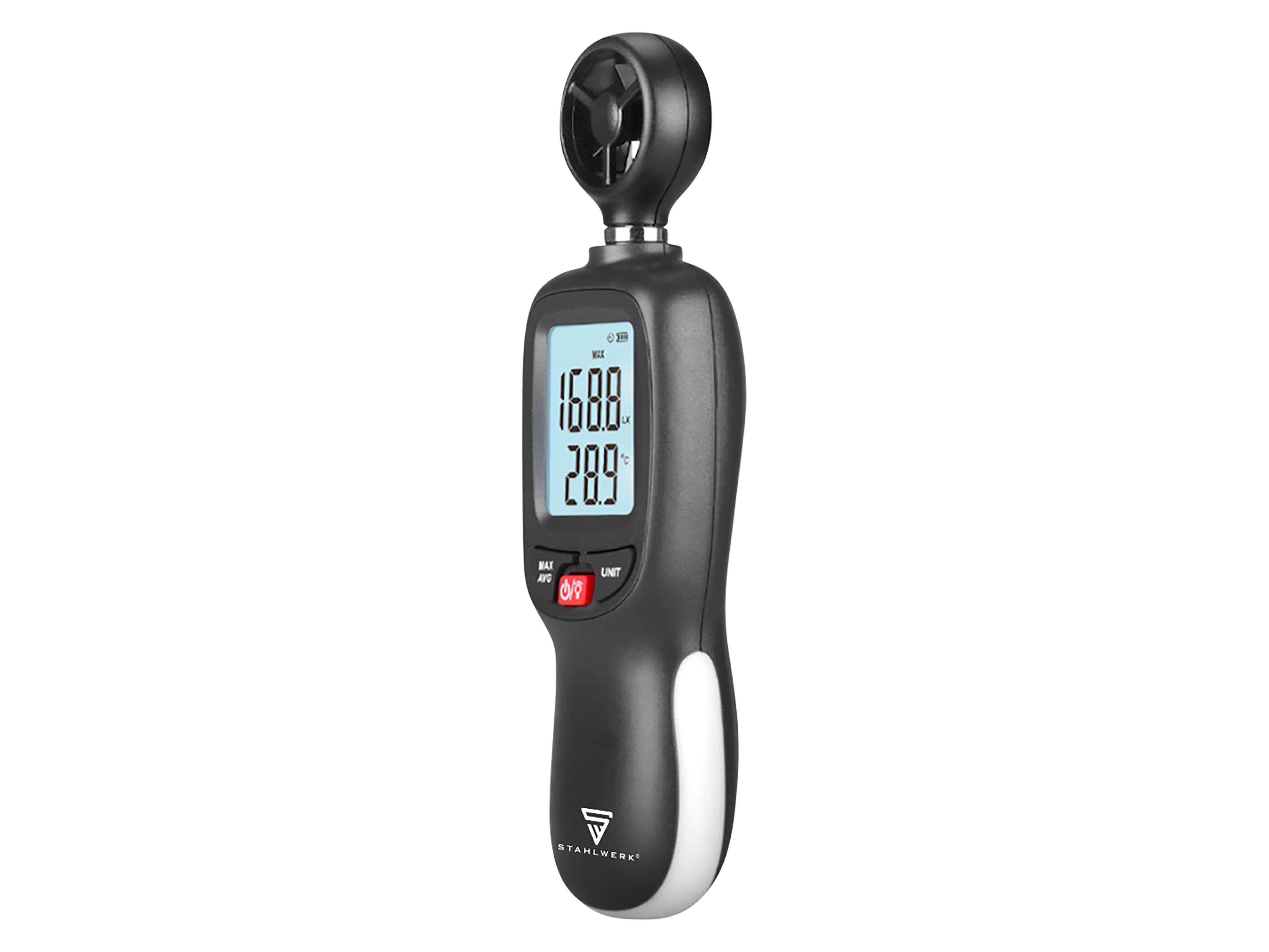 STAHLWERK Anemometer AM-30 ST, 0-90 km/h STAHLWERK Anemometer, 0-90 km/h