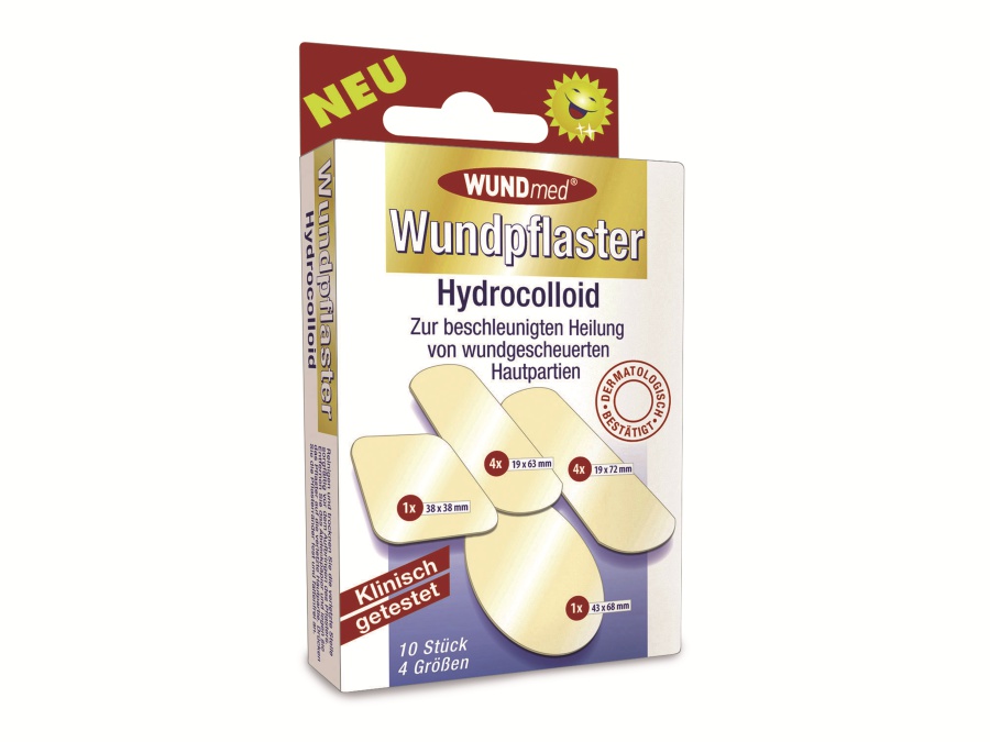 WUNDMED Wundpflaster Hydrocolloid WUNDMED Wundpflaster Hydrocolloid