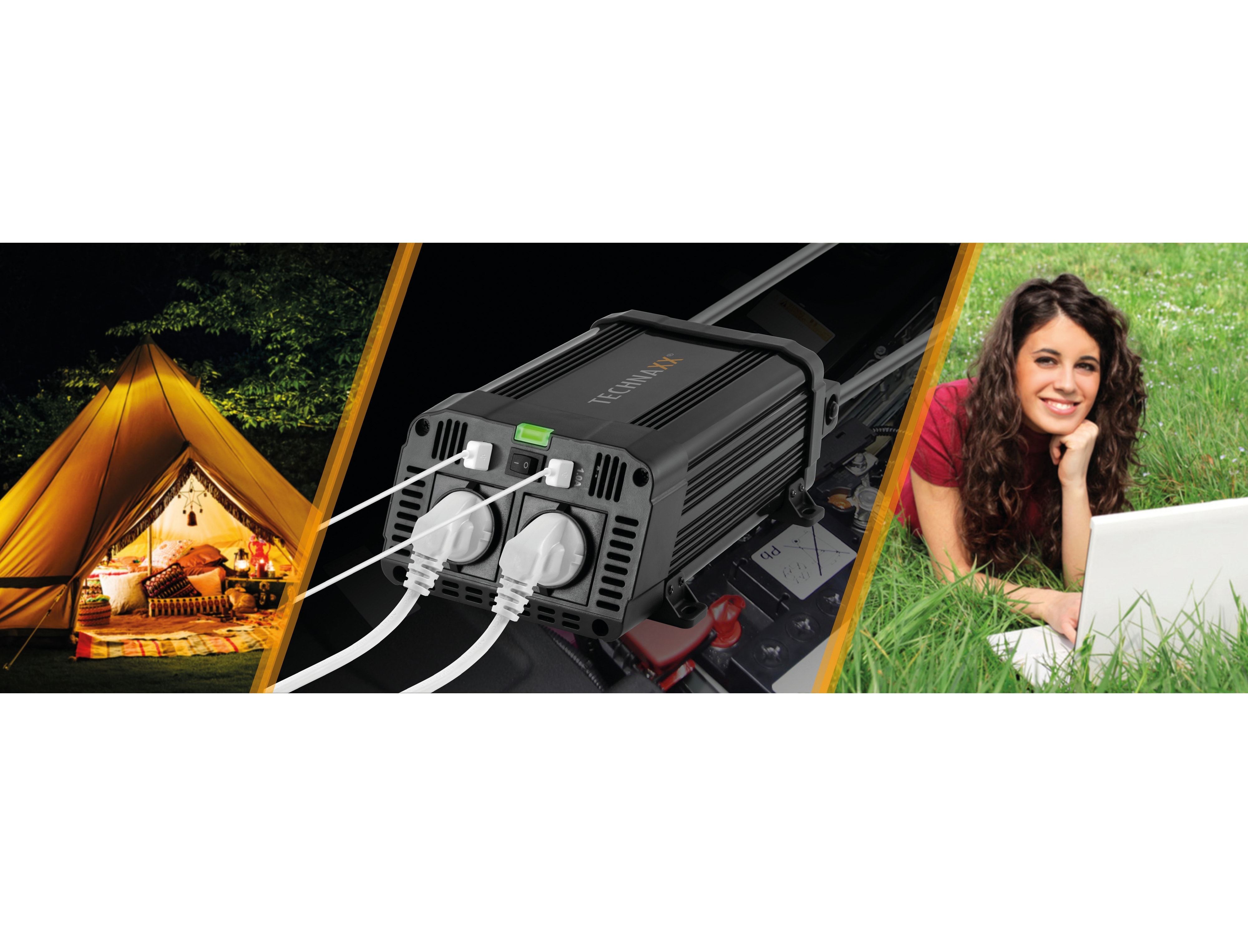 TECHNAXX Wechselrichter TE16, 1200 W TECHNAXX Wechselrichter TE16, 1200 W