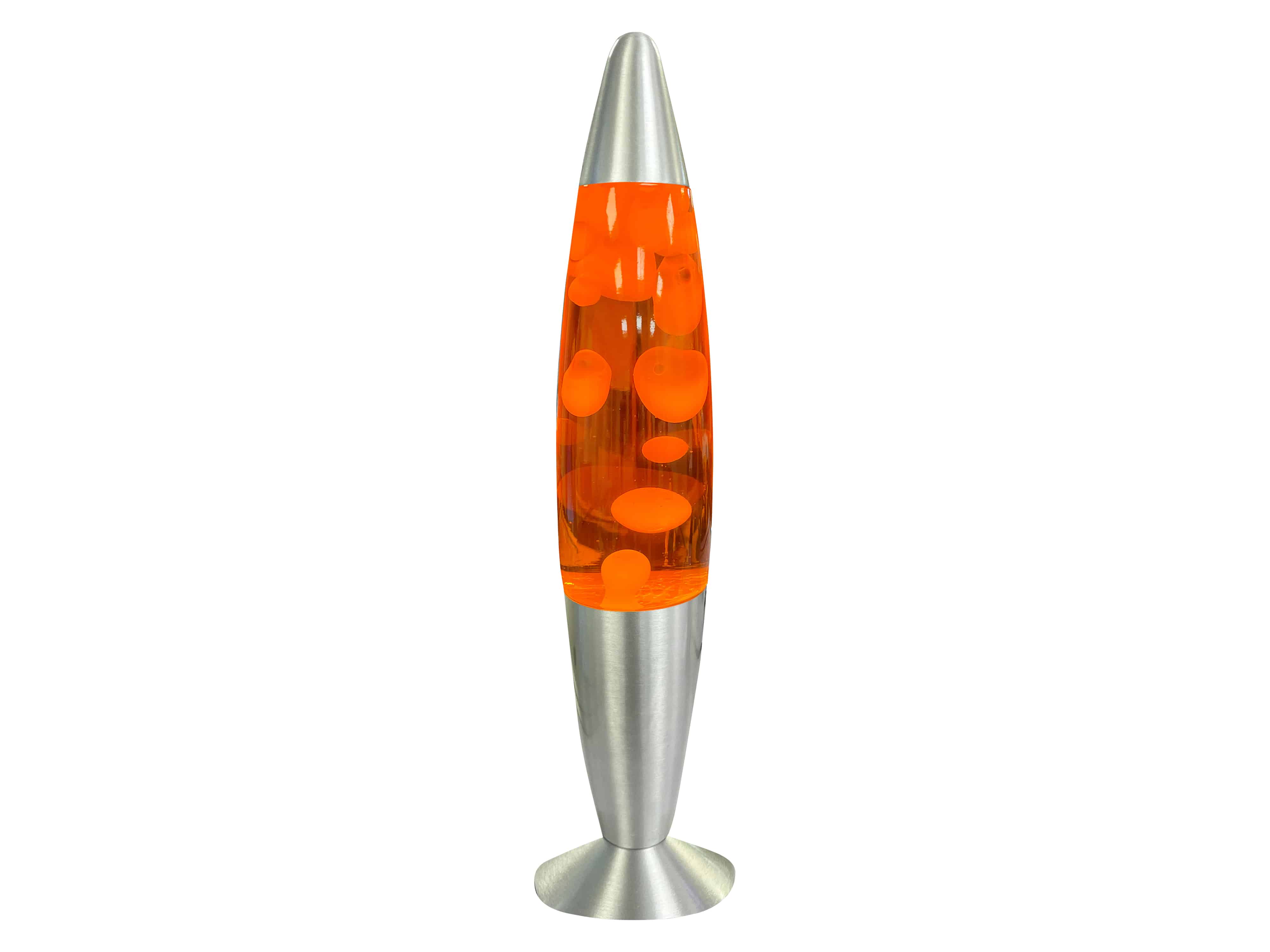 BLULAXA LED-Lava-Tischleuchte, 49985, 25W, 40 cm, weiß/orange BLULAXA LED-Lava-Tischleuchte, 49985, 25W, 40 cm, weiß/orange