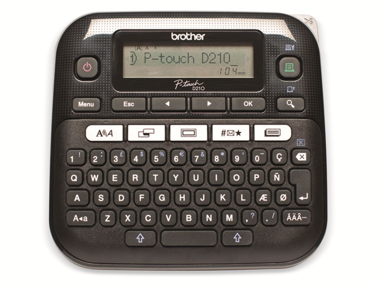 BROTHER Beschriftungsgerät P-TOUCH D210 BROTHER Beschriftungsgerät P-TOUCH D210