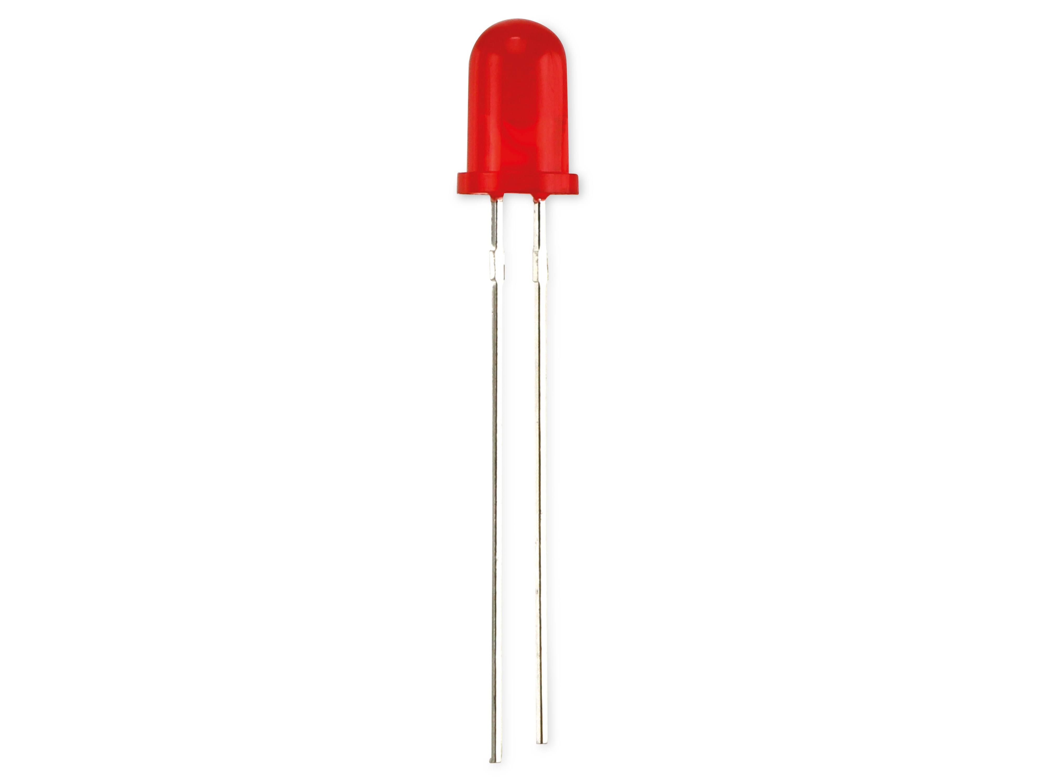 KINGBRIGHT LED, L-7113ID, Rot, 5 mm (T-1 3/4), 617 nm, 50 mcd, 30 °, Rund KINGBRIGHT LED, L-7113ID, Rot, 5 mm (T-1 3/4), 617 nm, 50 mcd, 30 °, Rund