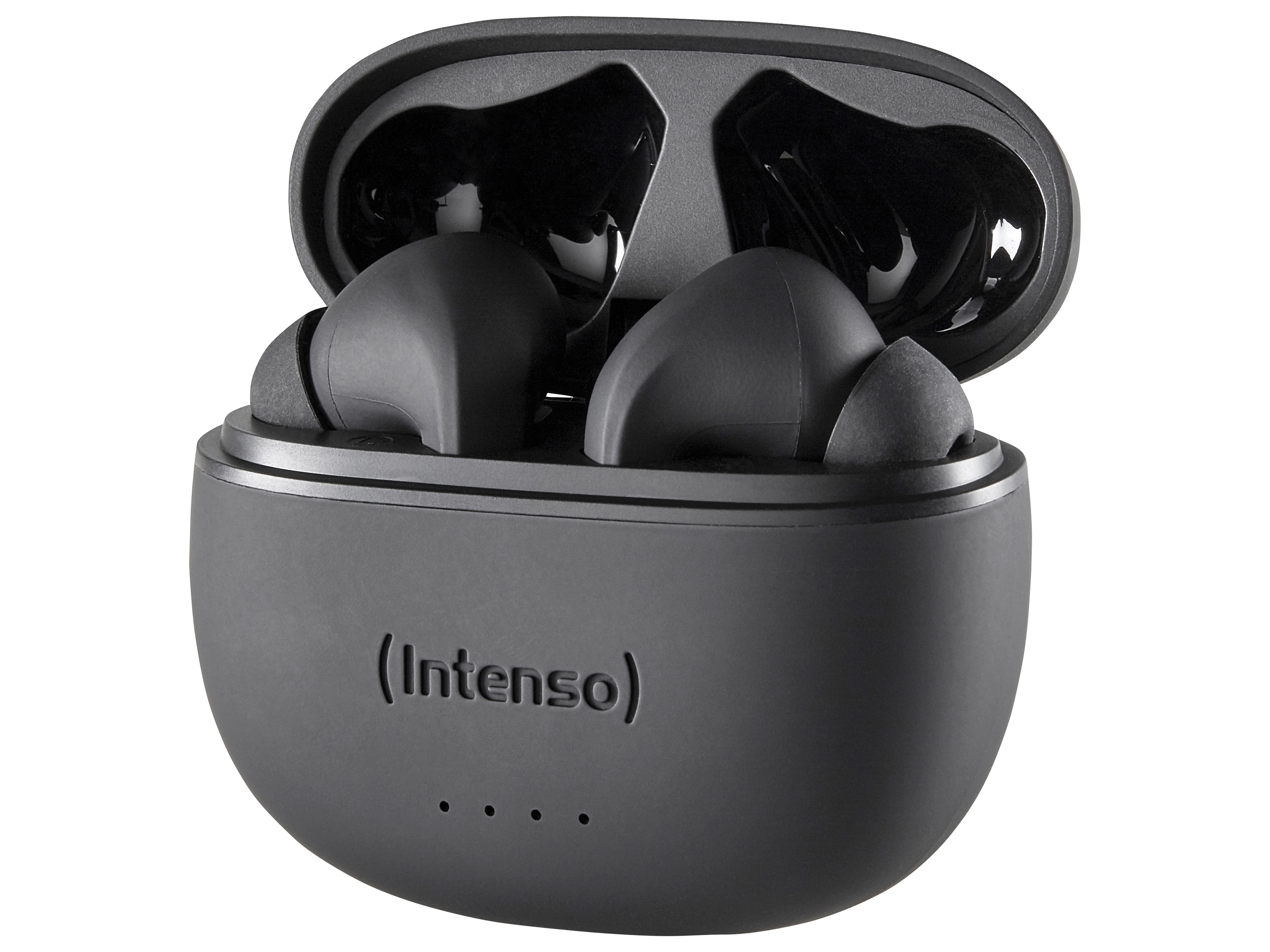 INTENSO In-Ear Kopfhörer Buds T300A, schwarz INTENSO In-Ear Kopfhörer Buds T300A, schwarz