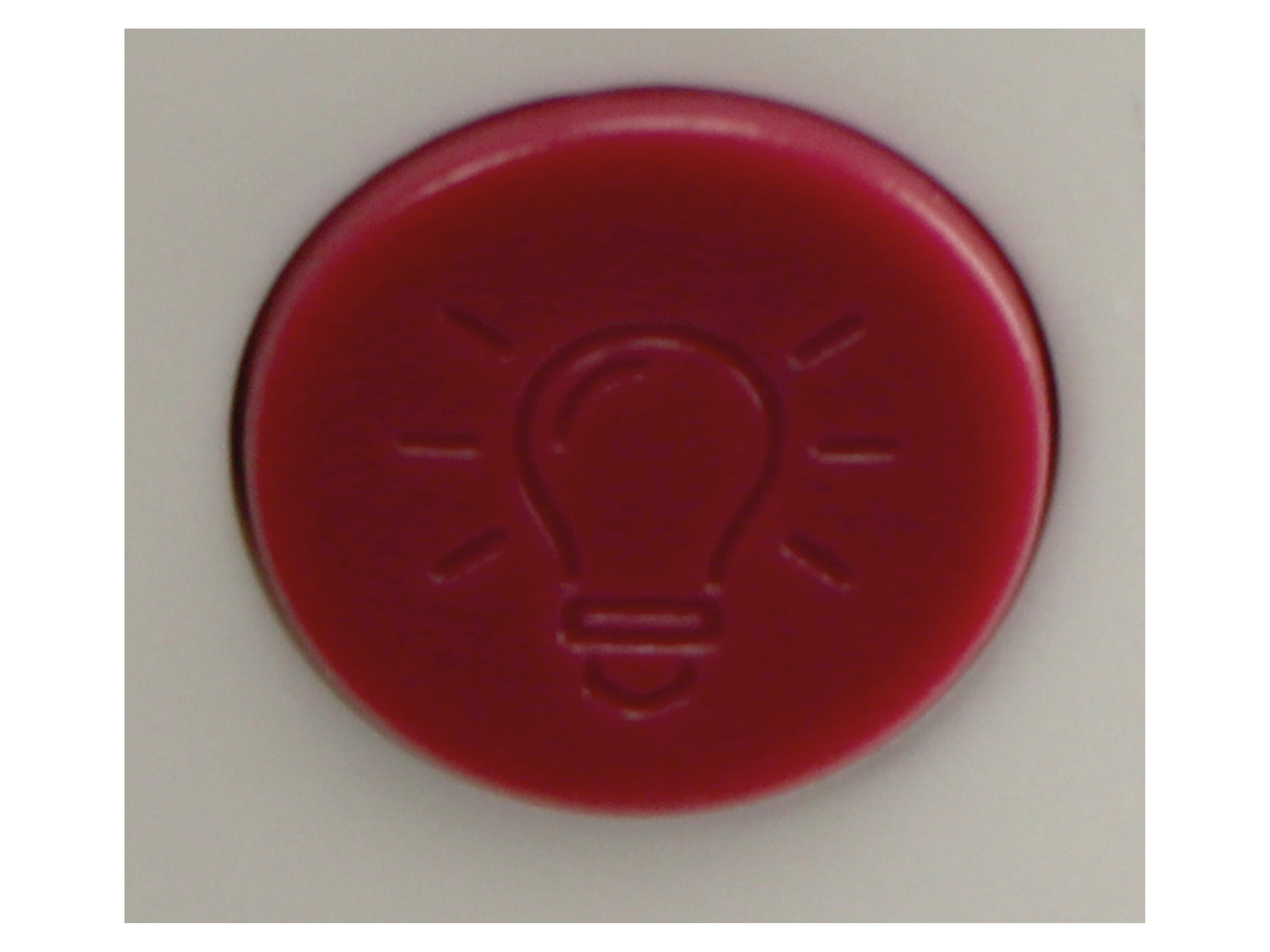 Quarzwecker, 823-02-2020-09, weiß/rot, B-Ware Quarzwecker, 823-02-2020-09, weiß/rot, B-Ware