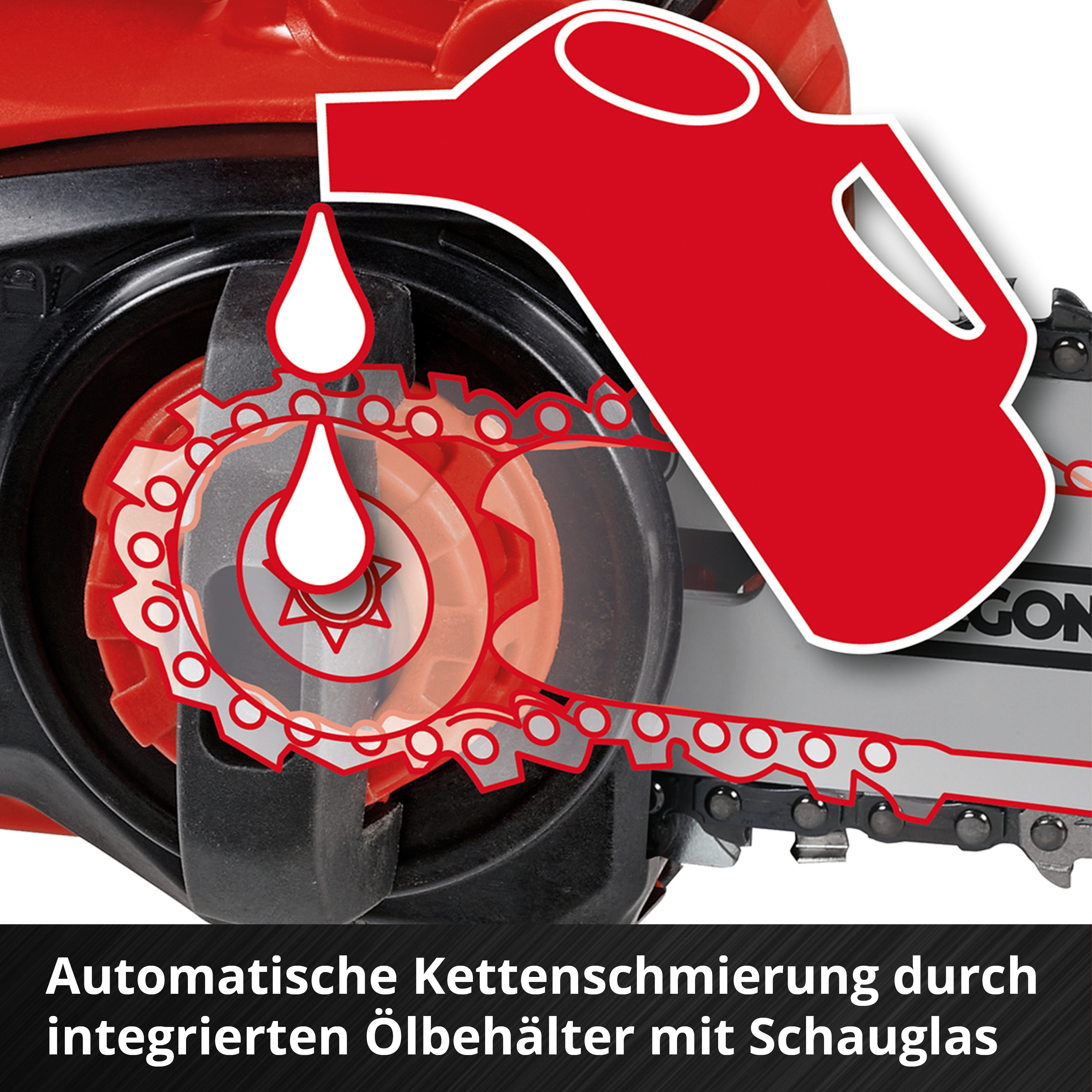 EINHELL PROFESSIONAL Einhand-Akku-Kettensäge FORTEXXA 18/20 TH EINHELL PROFESSIONAL Einhand-Akku-Kettensäge FORTEXXA 18/20 TH