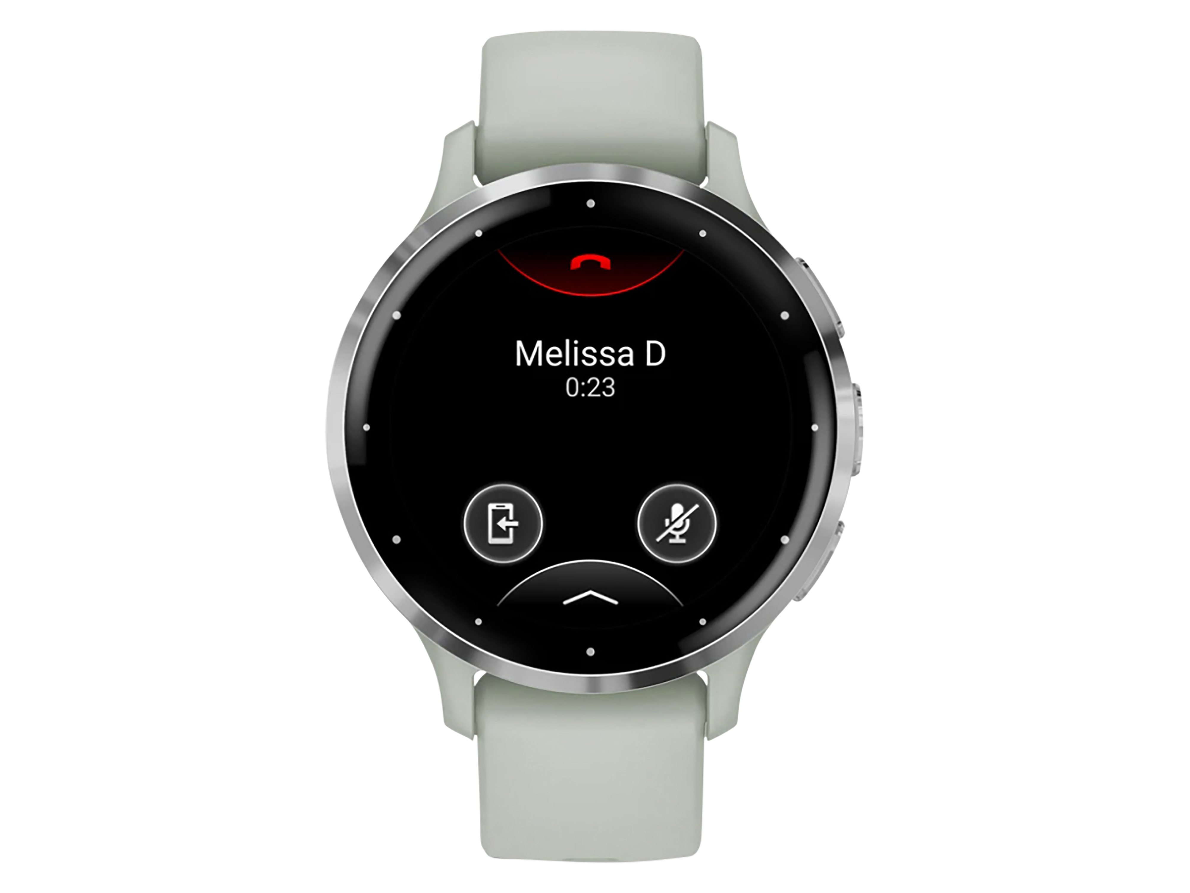 GARMIN Smartwatch Venu 3S salbeigrau/silber Silikon GARMIN Smartwatch Venu 3S salbeigrau/silber Silikon