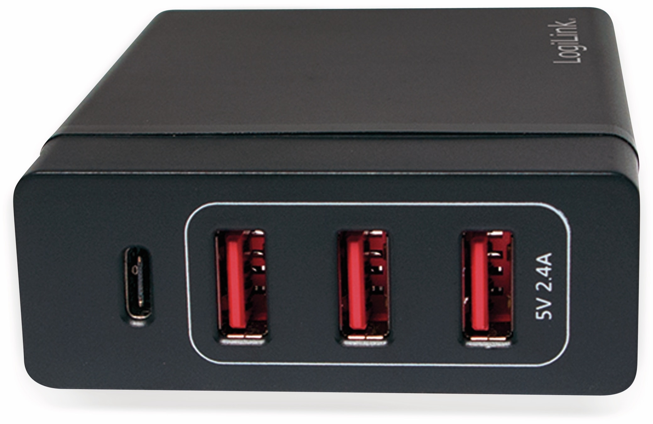 LOGILINK USB-Lader, PA0122, 4-fach, 75W, 3x 5V/2,4A USB-A, 1x 5-20V/3A LOGILINK USB-Lader, PA0122, 4-fach, 75W, 3x 5V/2,4A USB-A, 1x 5-20V/3A