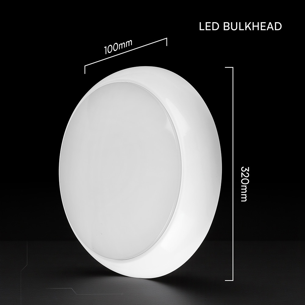 V-TAC LED-Deckenleuchte VT-801-24-6, EEK: D, 20W, 2700lm, 2700K, Ø32cm, 110° V-TAC LED-Deckenleuchte VT-801-24-6, EEK: D, 20W, 2700lm, 2700K, Ø32cm, 110°
