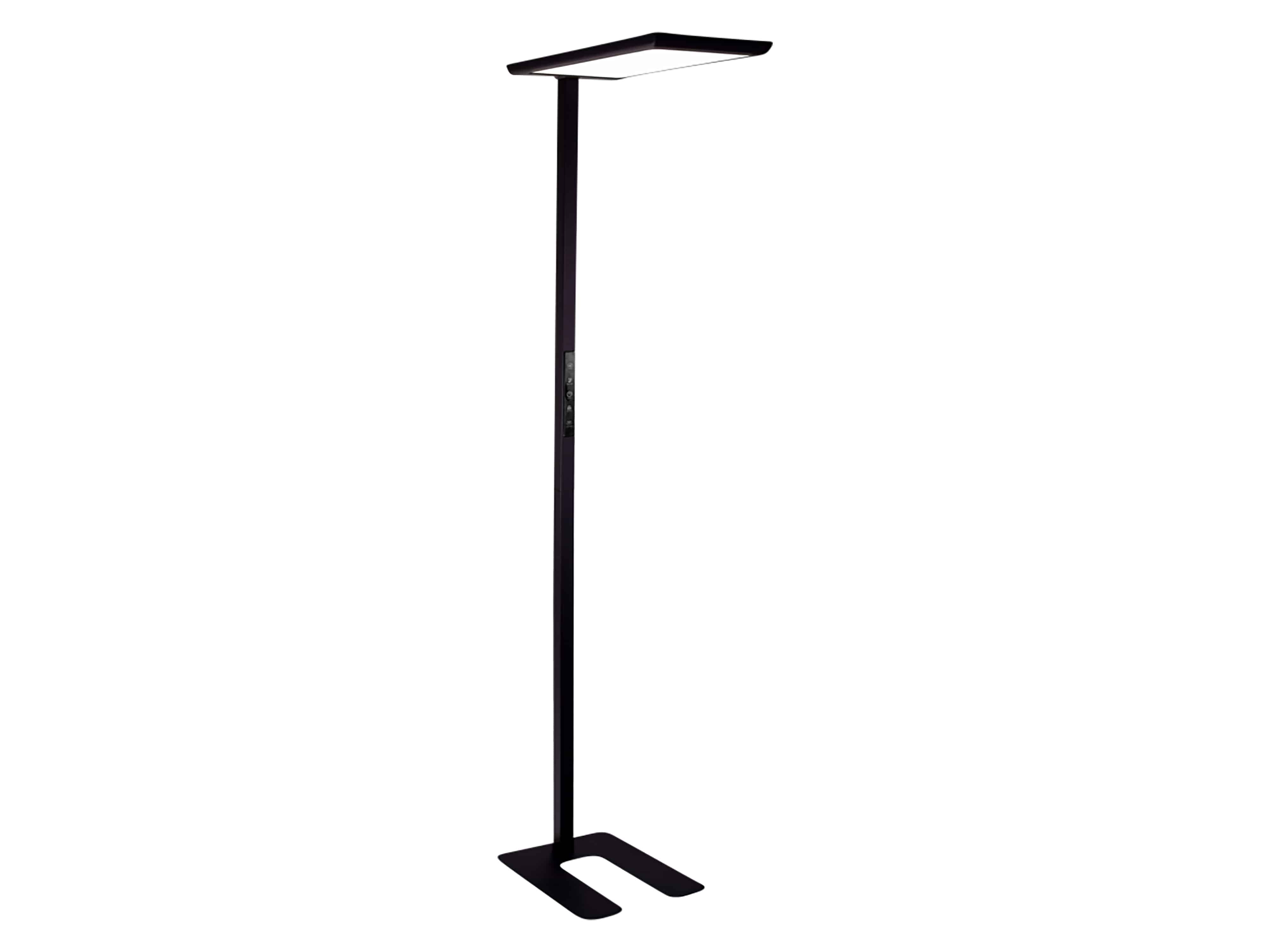 LUXULA LED-Büro-Stehleuchte, Up/Down, 100W, 4000K, EEK: F, 7000lm, IP20, dimmbar, schwarz LUXULA LED-Büro-Stehleuchte, Up/Down, 100W, 4000K, EEK: F, 7000lm, IP20, dimmbar, schwarz