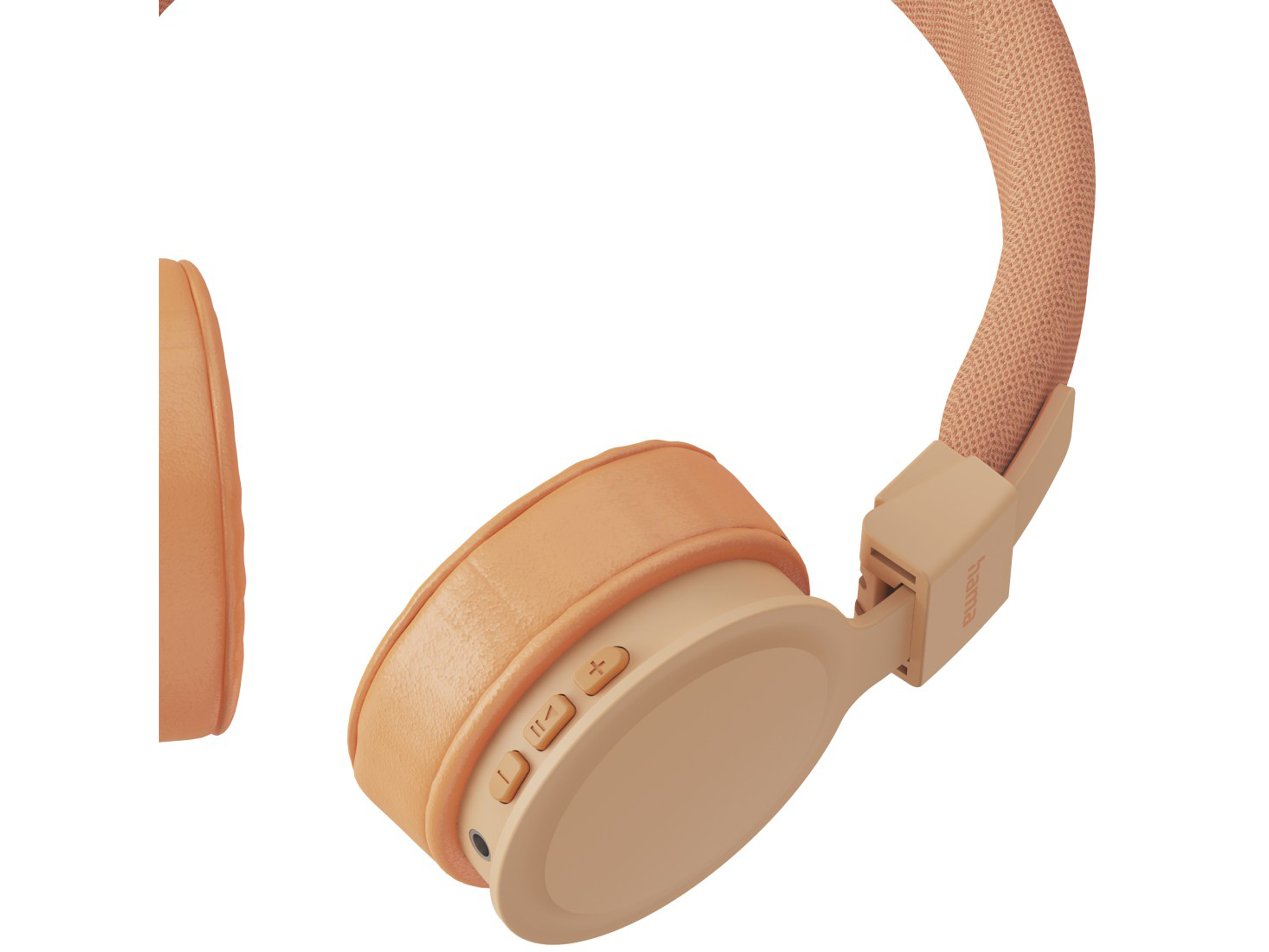 On-Ear Kopfhörer HAMA, Freedom Lit III, Bluetooth, faltbar, Sprachsteuerung orange