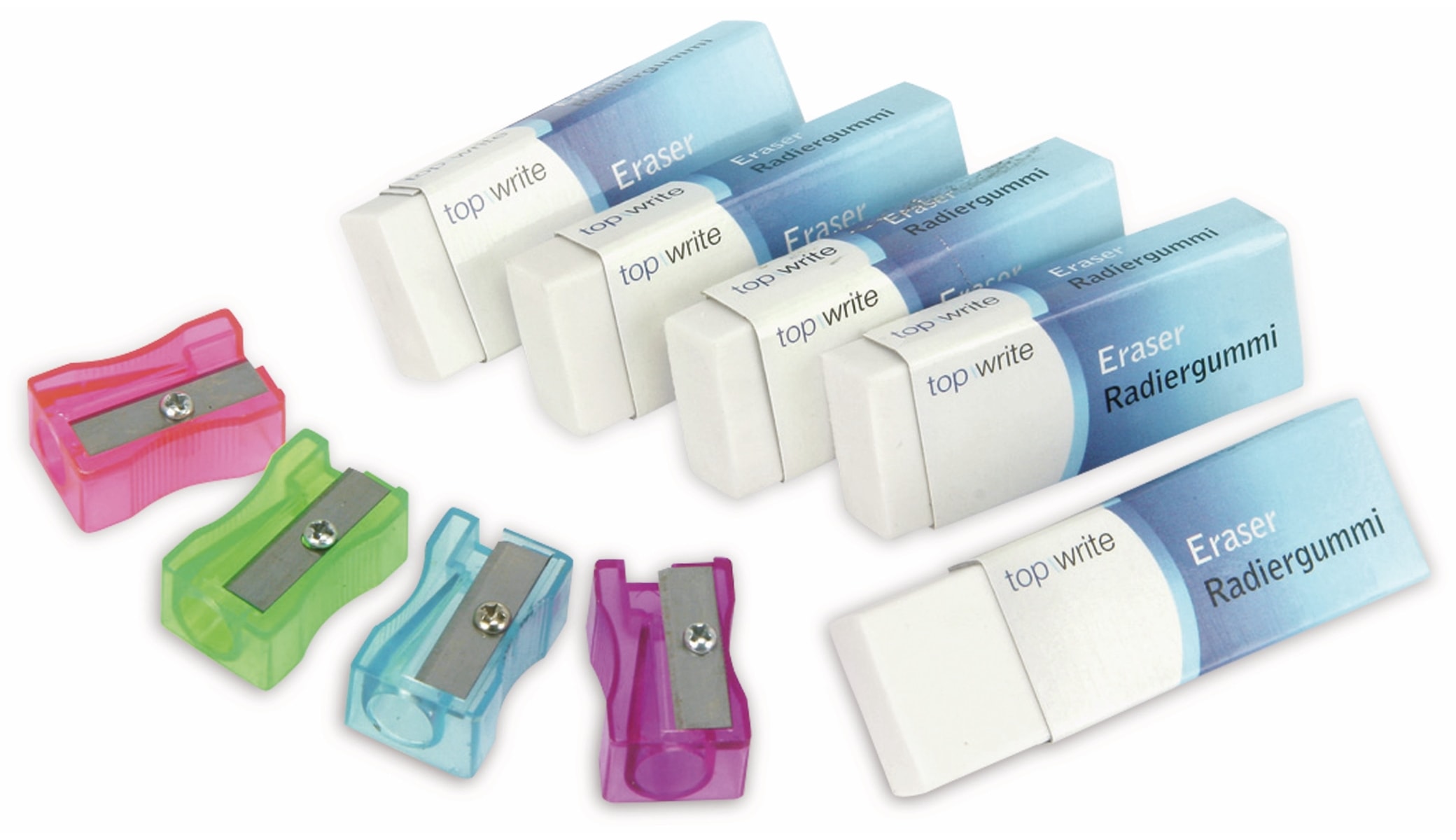 Radiergummi/Spitzer-Set Radiergummi/Spitzer-Set