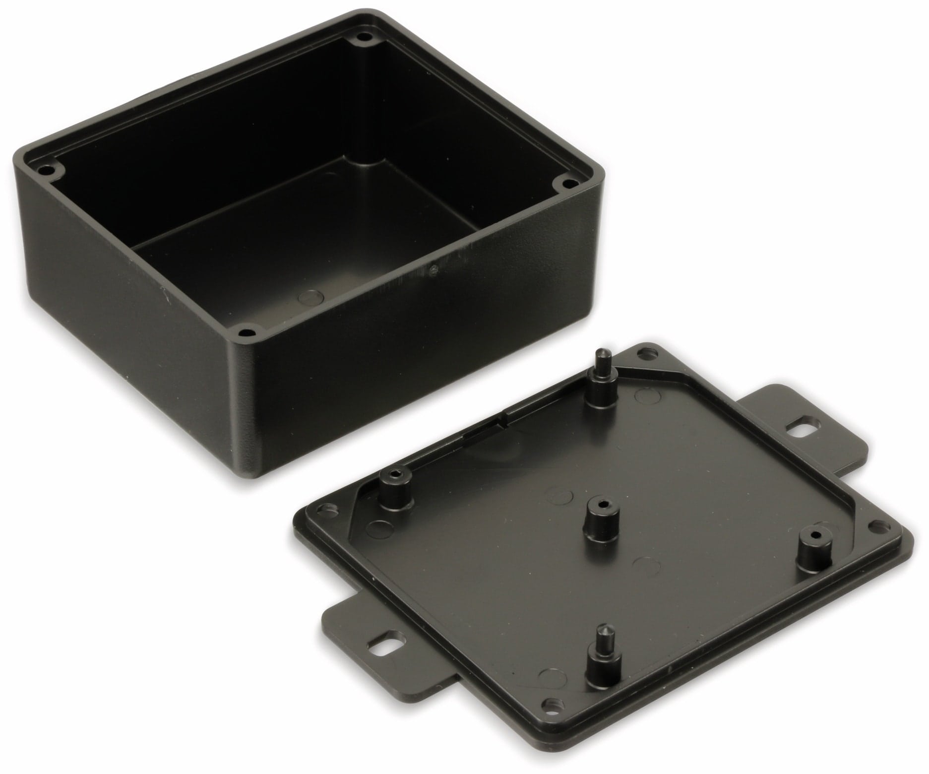 STRAPUBOX Kunststoffgehäuse mit Lasche, Typ CO 4 SW, 70 x 60 x 30 mm STRAPUBOX Kunststoffgehäuse mit Lasche, Typ CO 4 SW, 70 x 60 x 30 mm