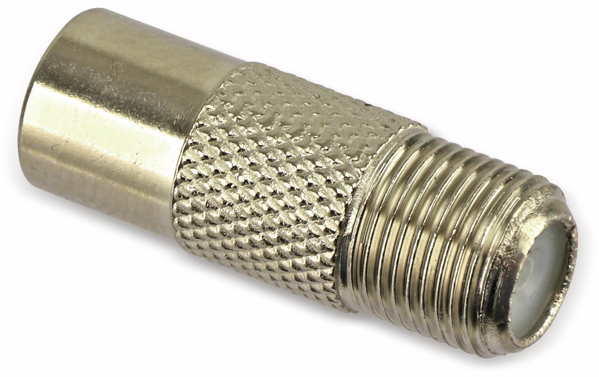 S-IMPULS F-Adapter, Koaxialstecker/F-Kupplung S-IMPULS F-Adapter, Koaxialstecker/F-Kupplung