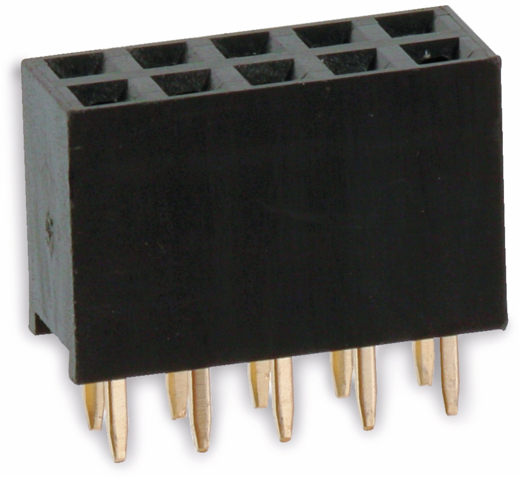 CONNFLY ELECTRONIC Buchsenleiste, vergoldet, 2x 5-polig CONNFLY ELECTRONIC Buchsenleiste, vergoldet, 2x 5-polig