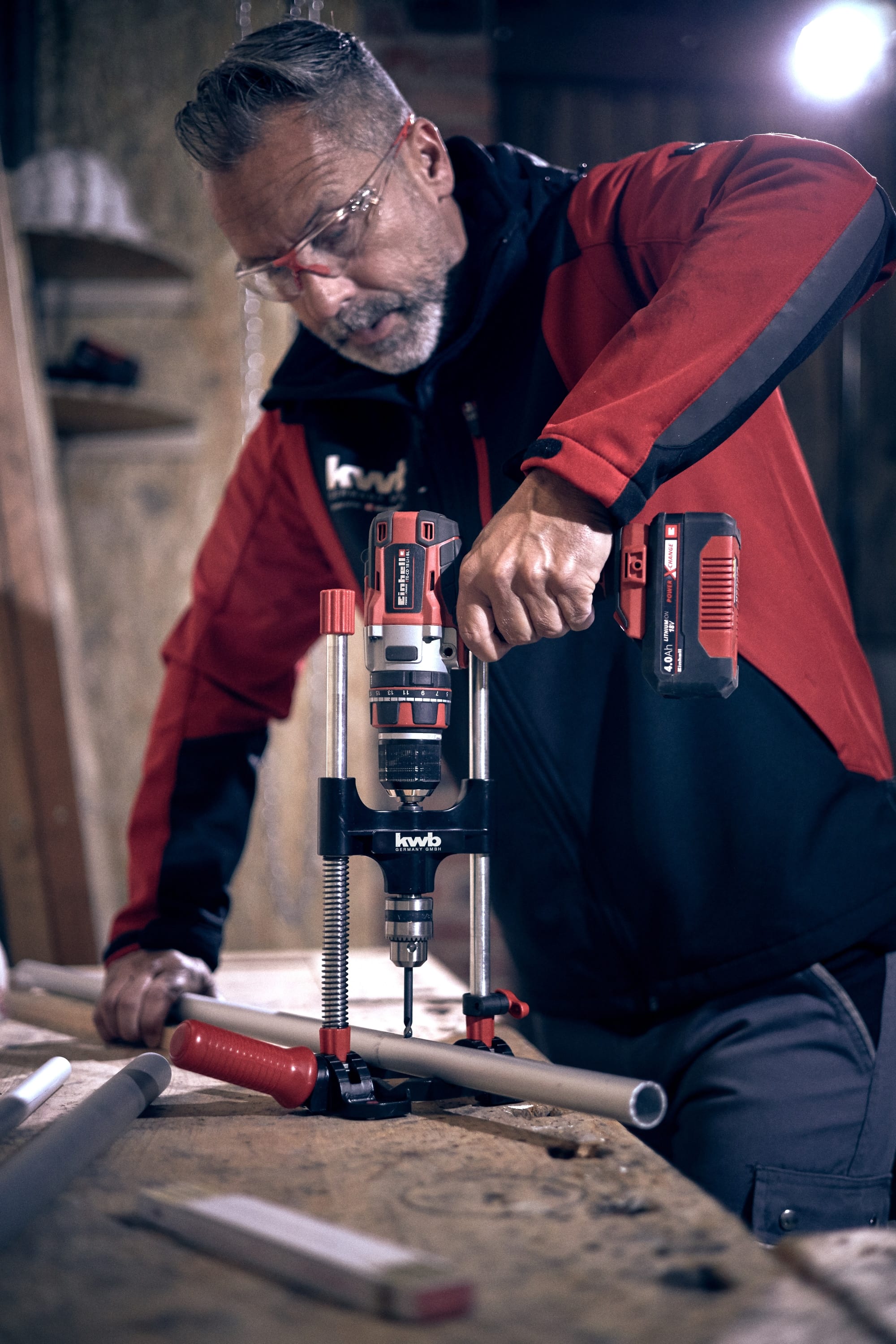 KWB Bohrmaschinen-Ständer Pro, 778500, mit Bohrfutter KWB Bohrmaschinen-Ständer Pro, 778500, mit Bohrfutter