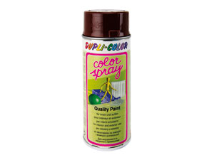 DUPLI-COLOR Kunstharzlackspray, nussbraun glänzend, 400 ml DUPLI-COLOR Kunstharzlackspray, nussbraun glänzend, 400 ml