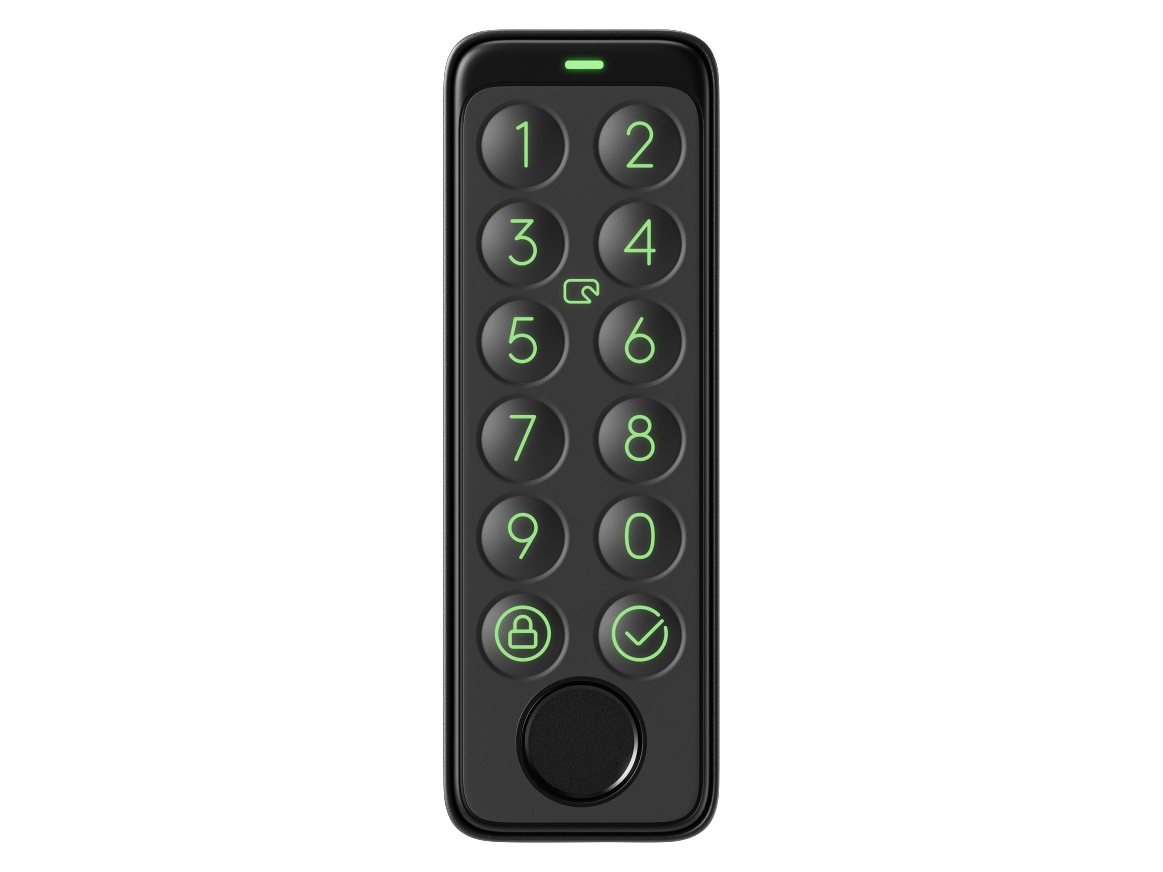 SWITCHBOT Smartes Türschloss, Touch Keypad, schwarz