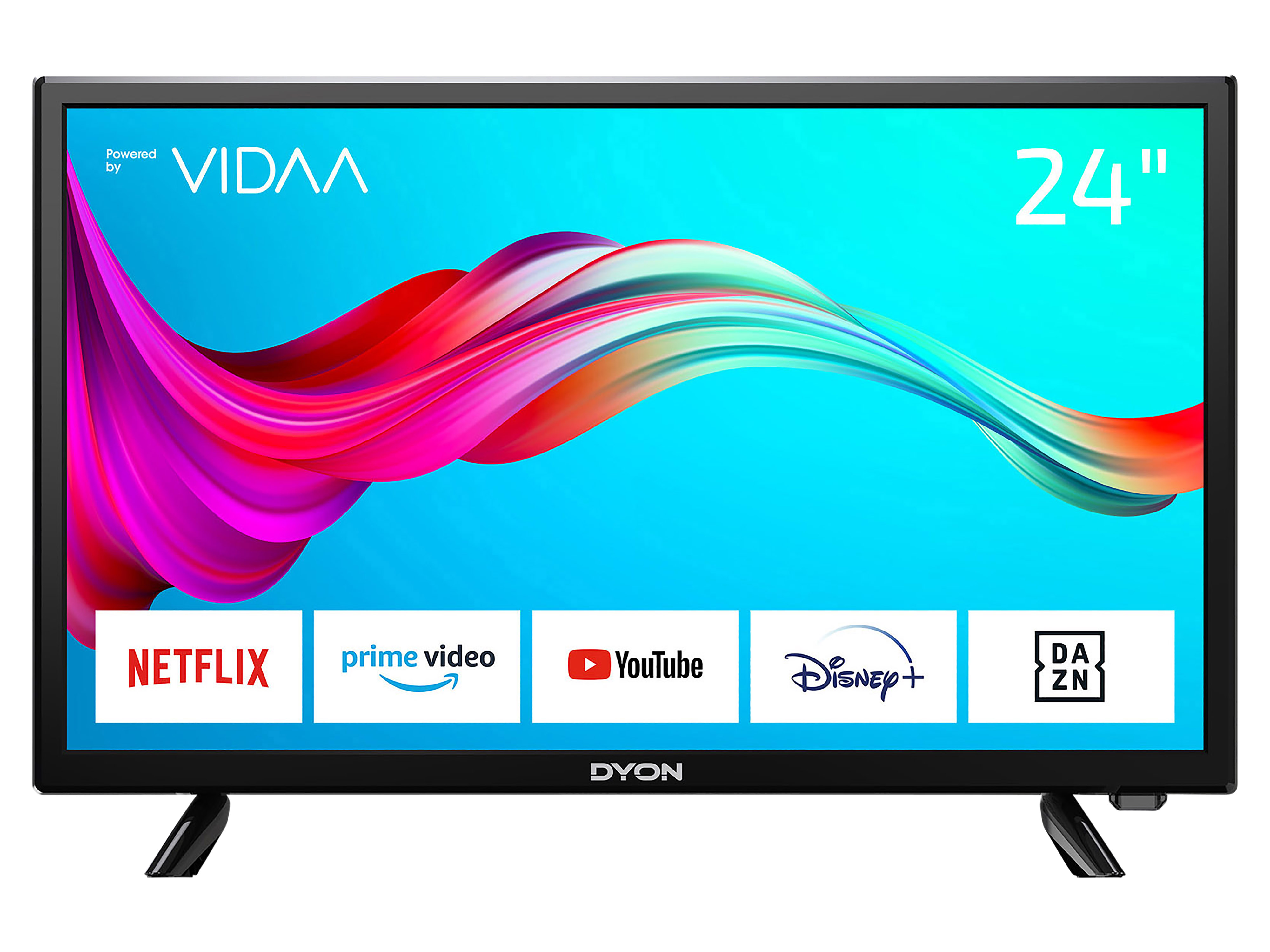 DYON LED-TV Smart 24 VX, 60 cm (24"), EEK: F, mit VIDAA DYON LED-TV Smart 24 VX, 60 cm (24"), EEK: F, mit VIDAA